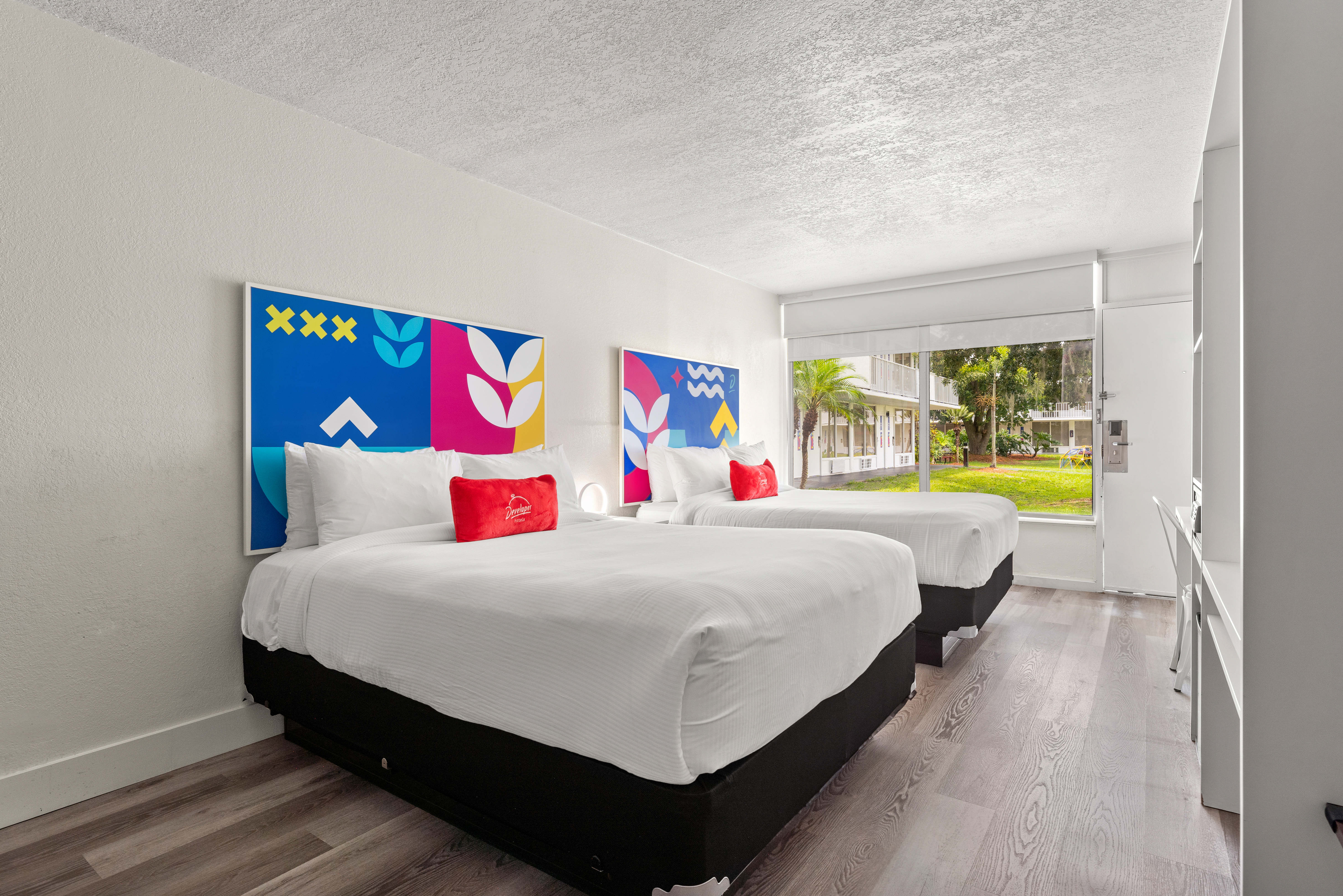 Room Two Double Beds