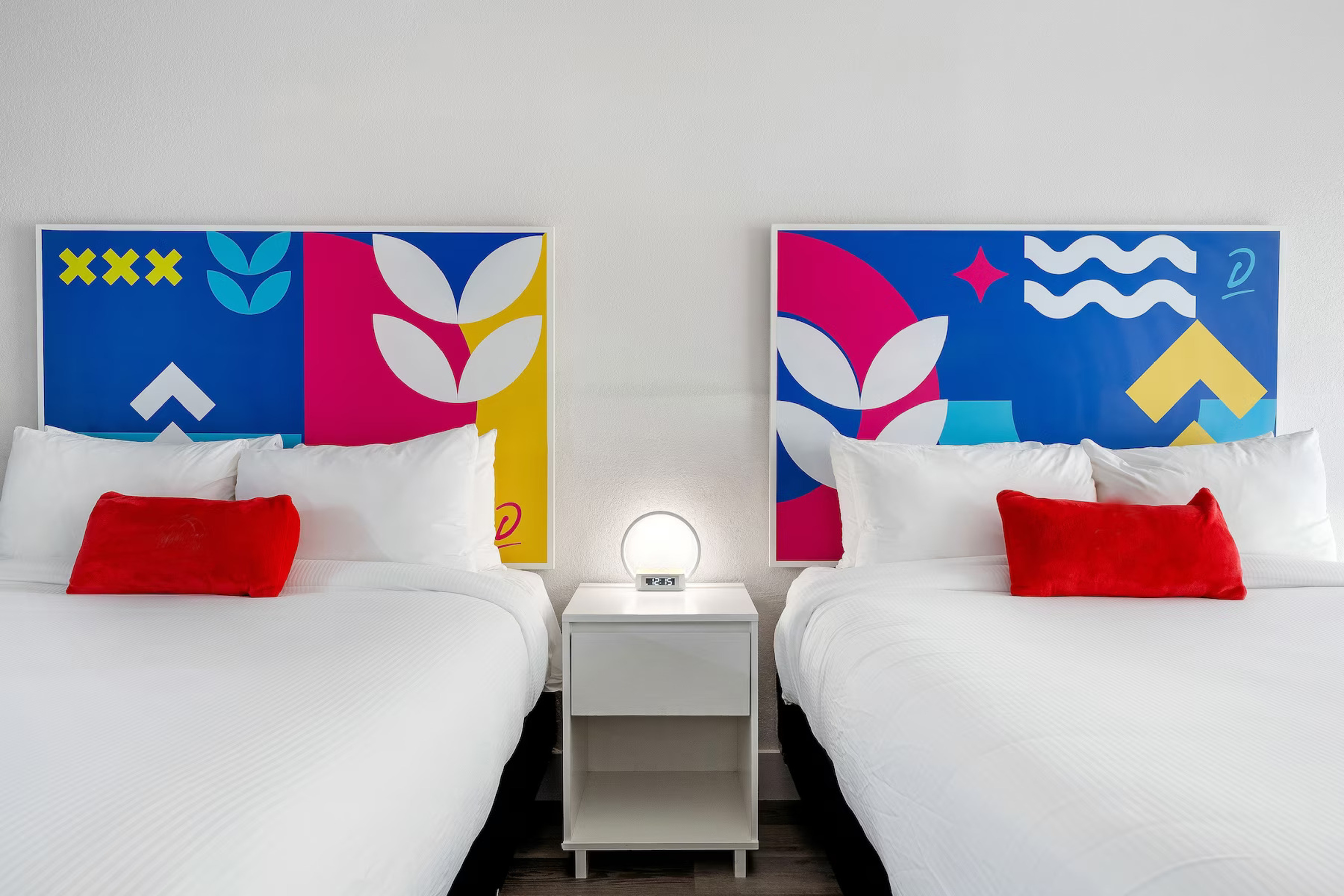 Double City View Two Beds