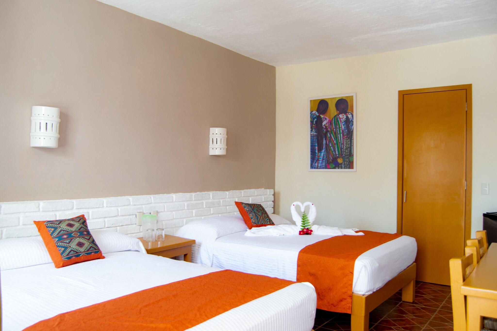 Double Two Double Beds