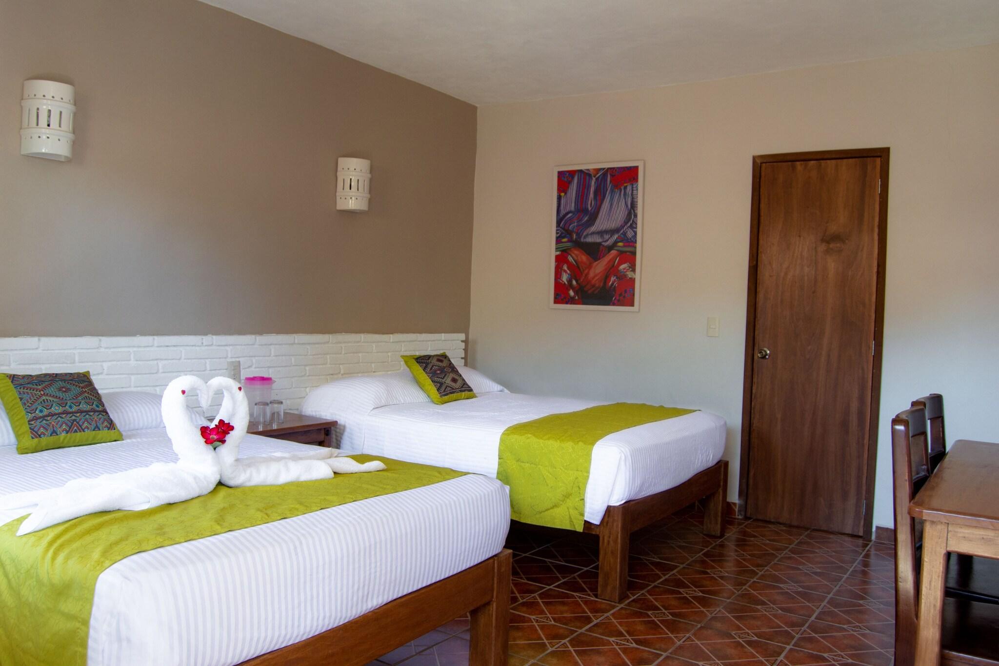 Double Two Double Beds