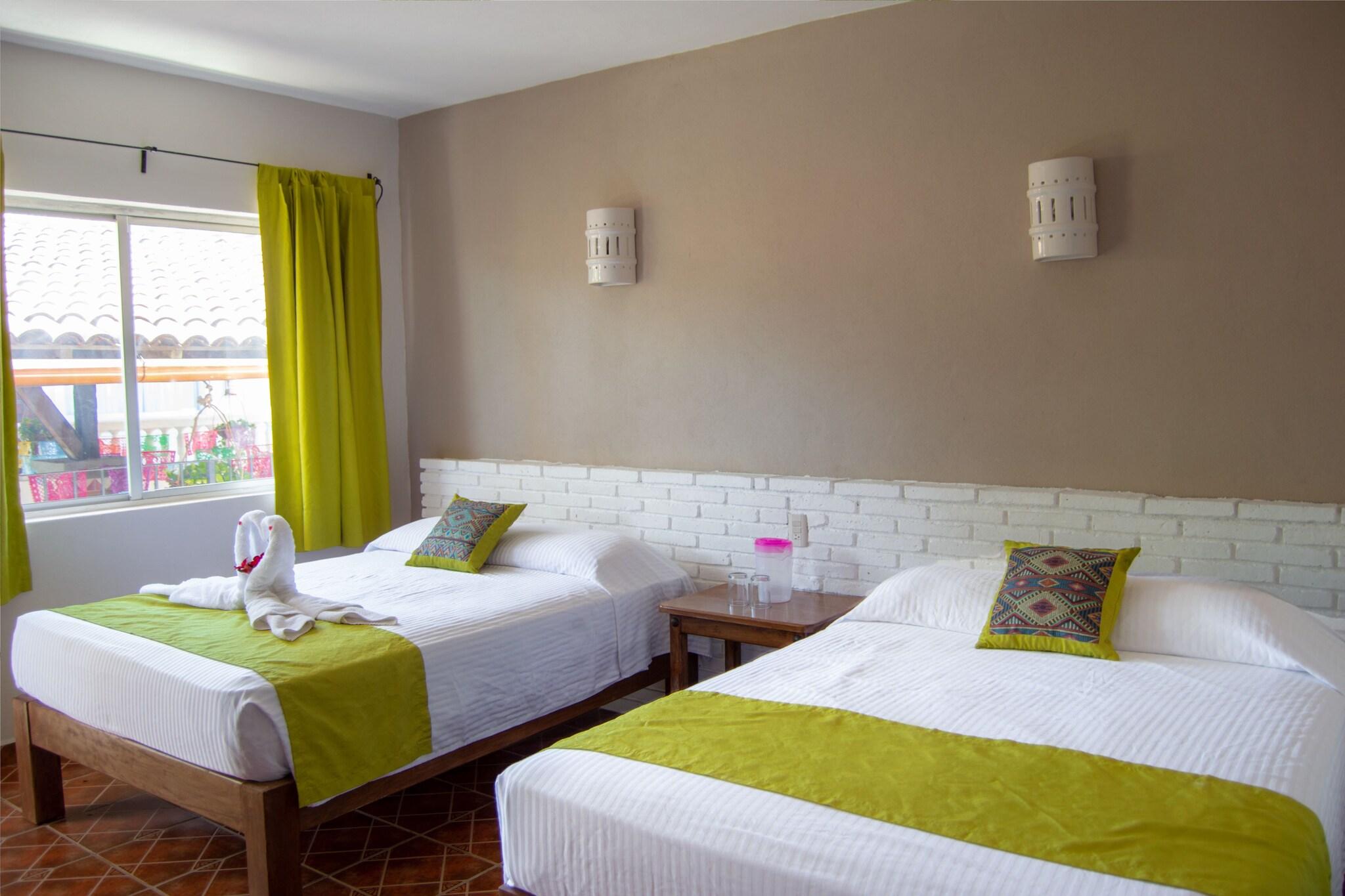 Double Two Double Beds