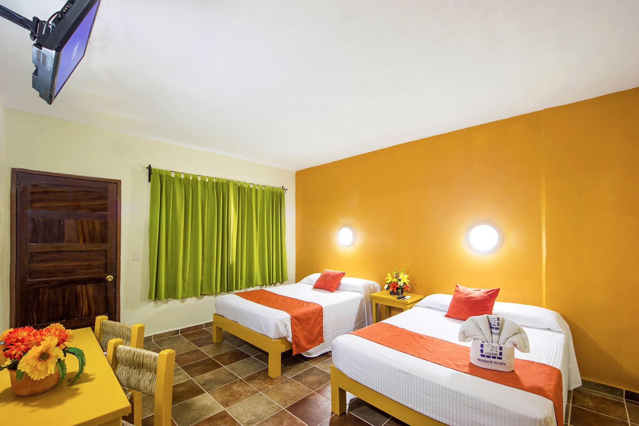 Double Two Double Beds