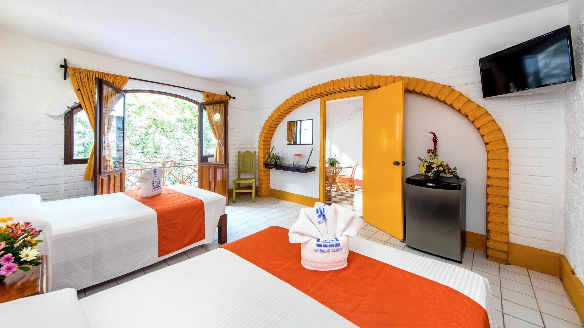 Quadruple Two Double Beds