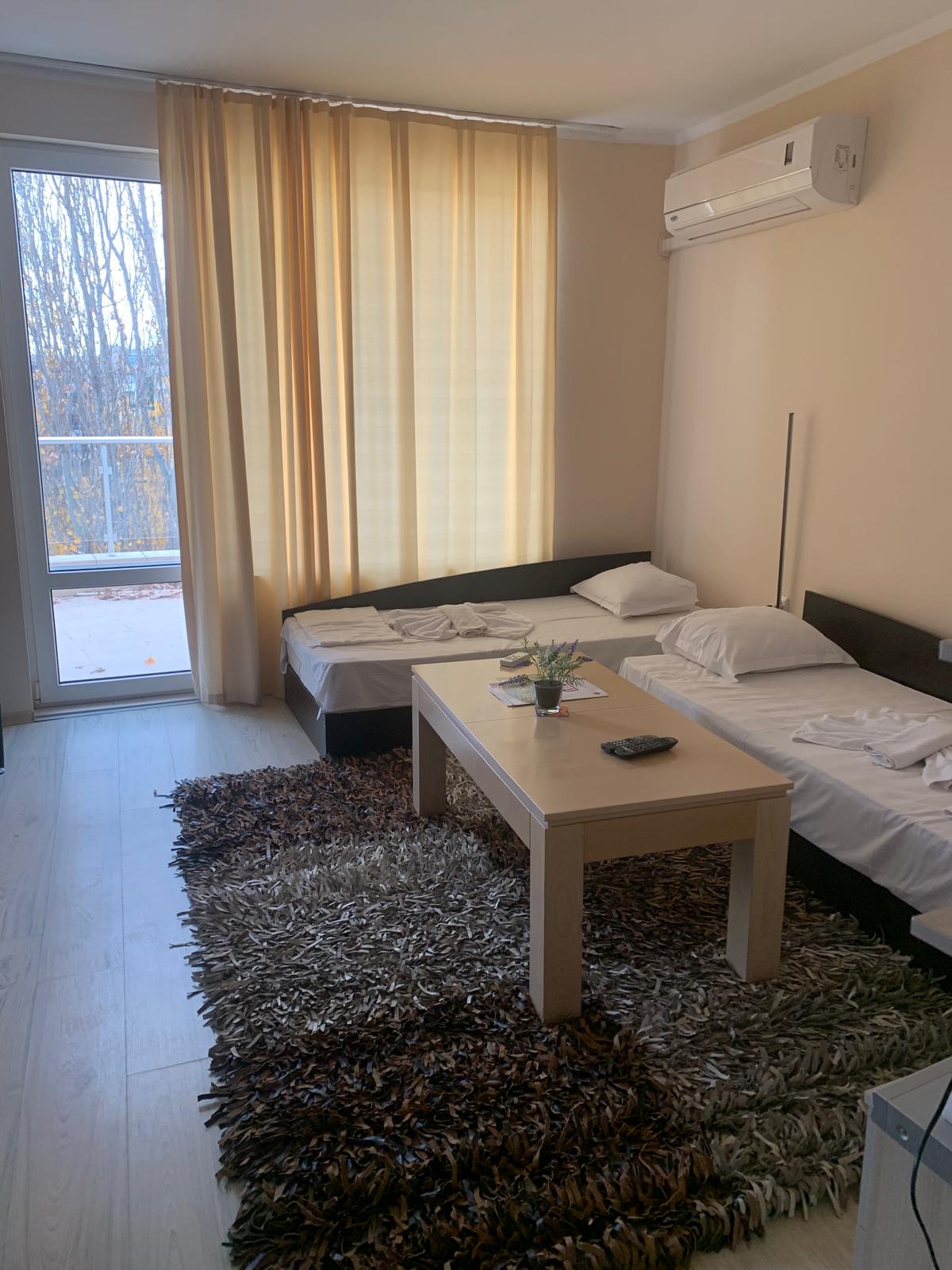 Studio Garden View with Balcony