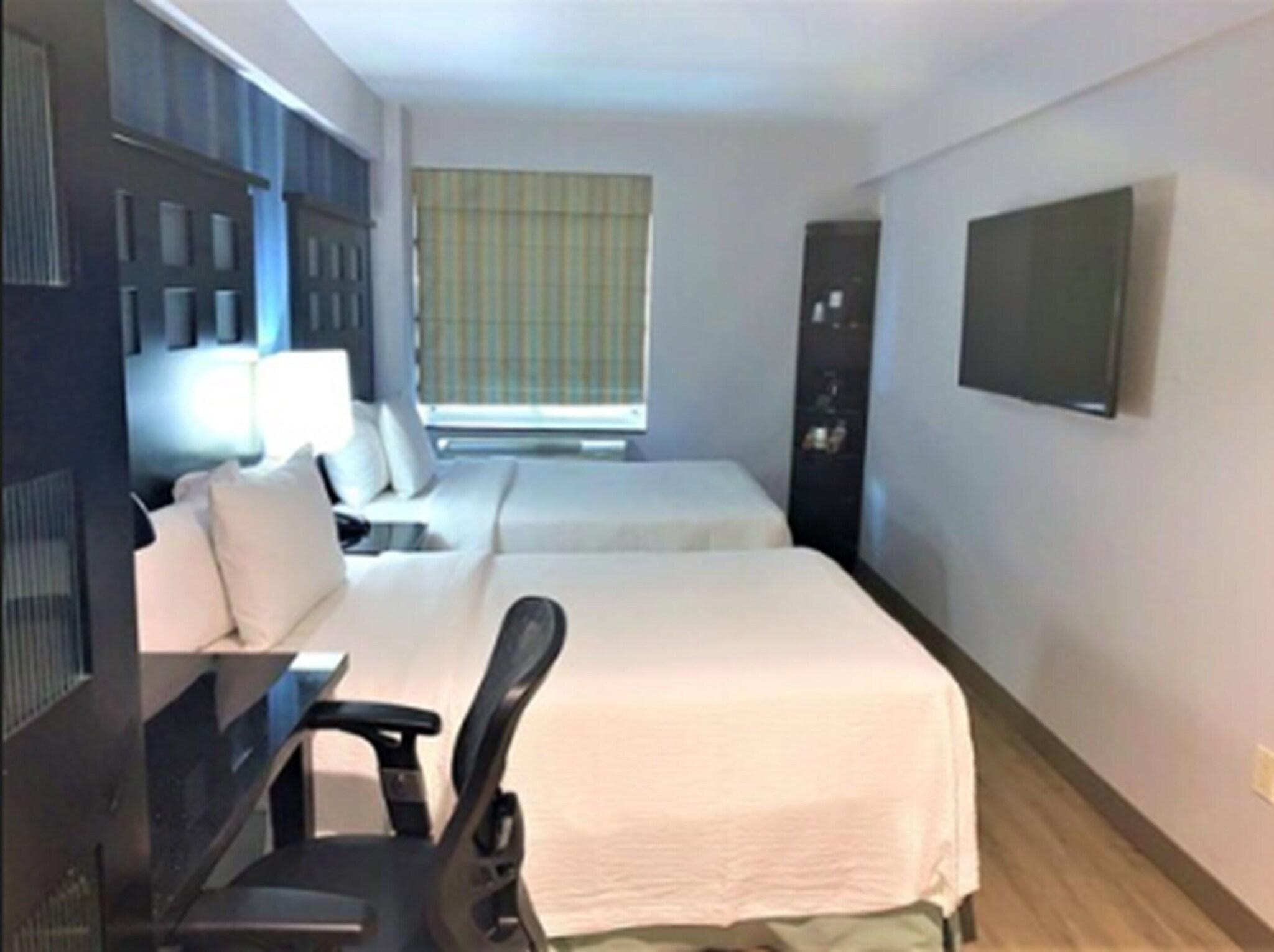 Double Two Double Beds