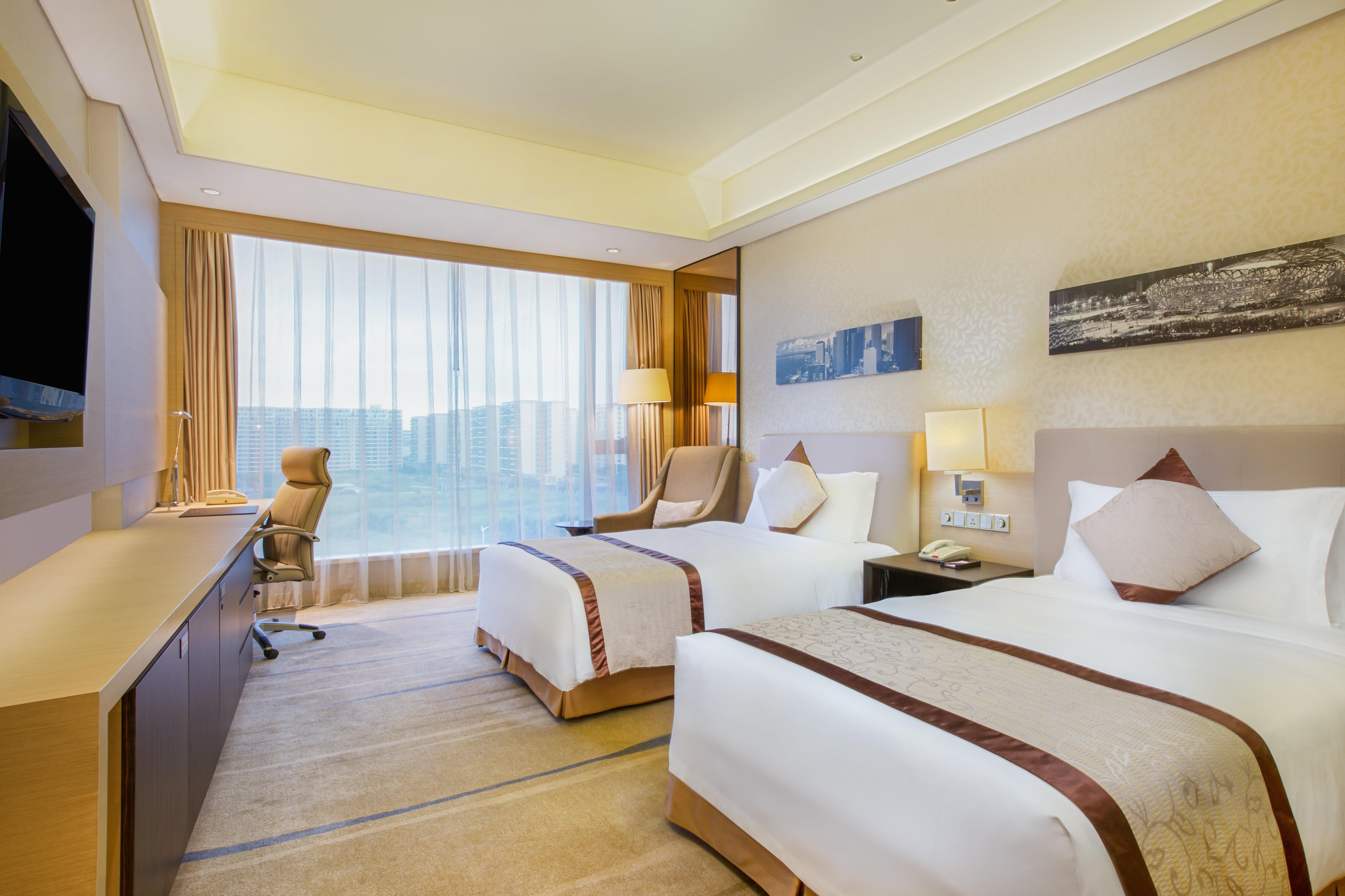 Room Two Double Beds Premium