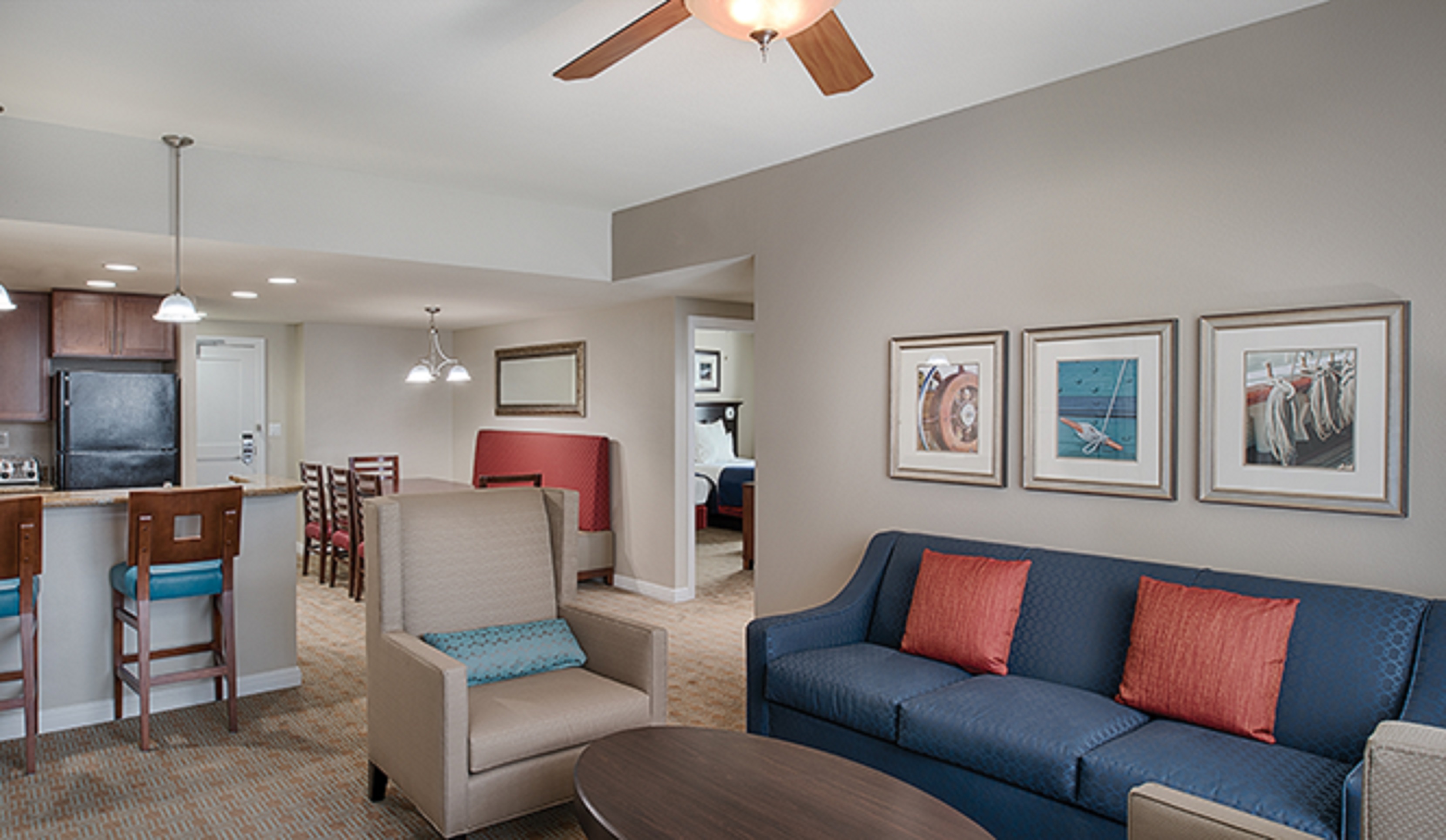 Room Capacity 8 Three Bedrooms