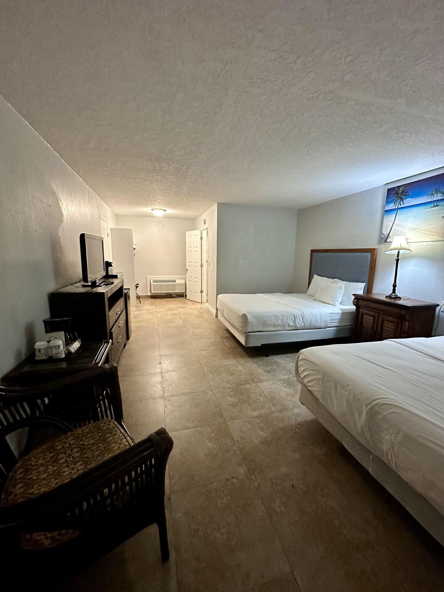 Double Two Queen Beds