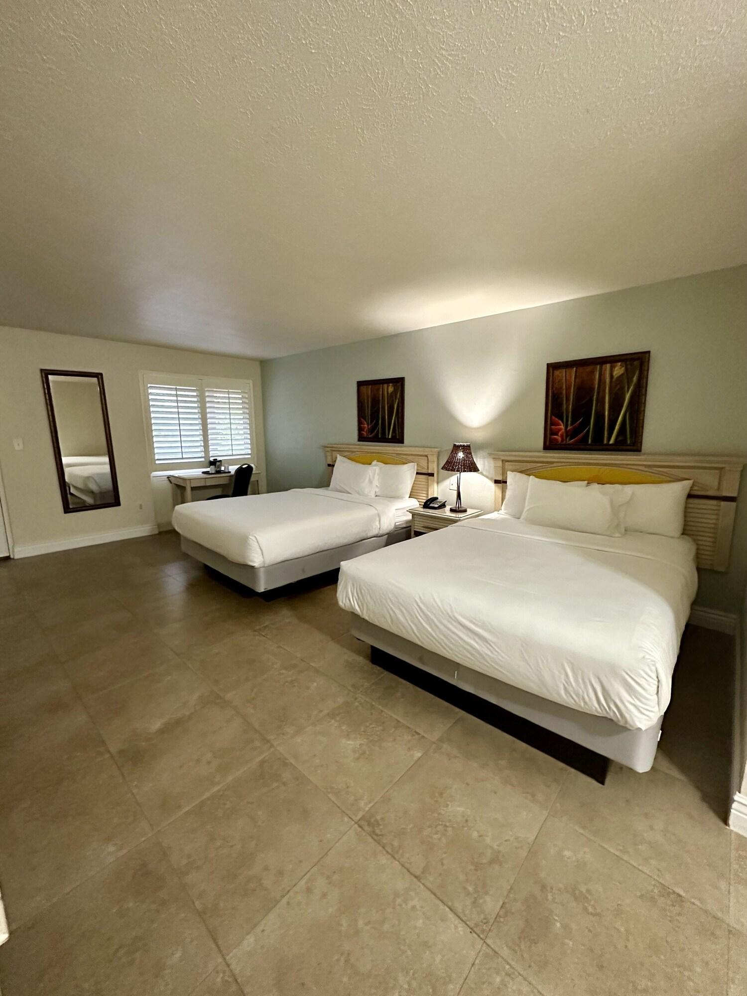 Double Two Queen Beds