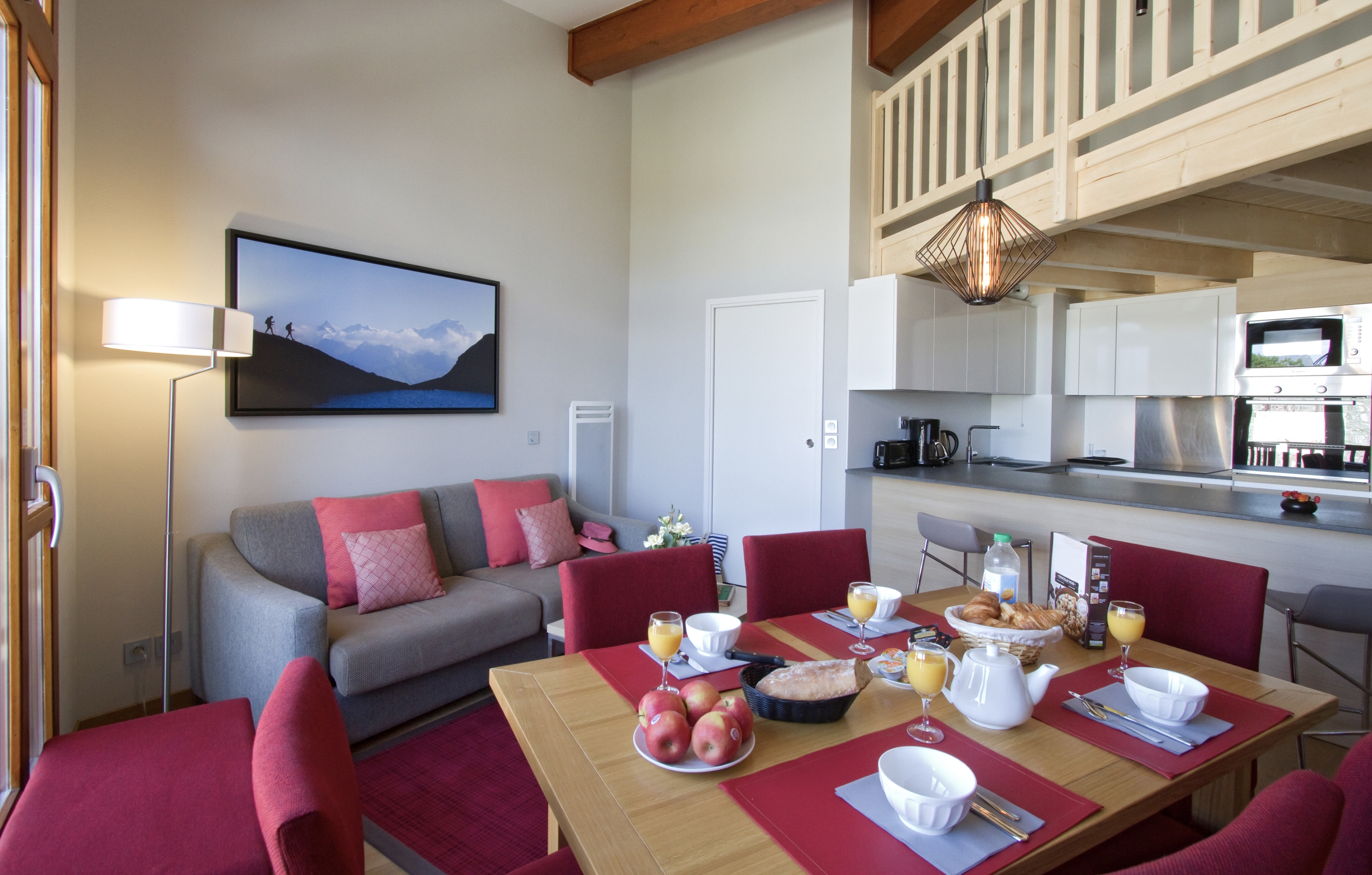 Apartment Capacity 6 Two Bedrooms