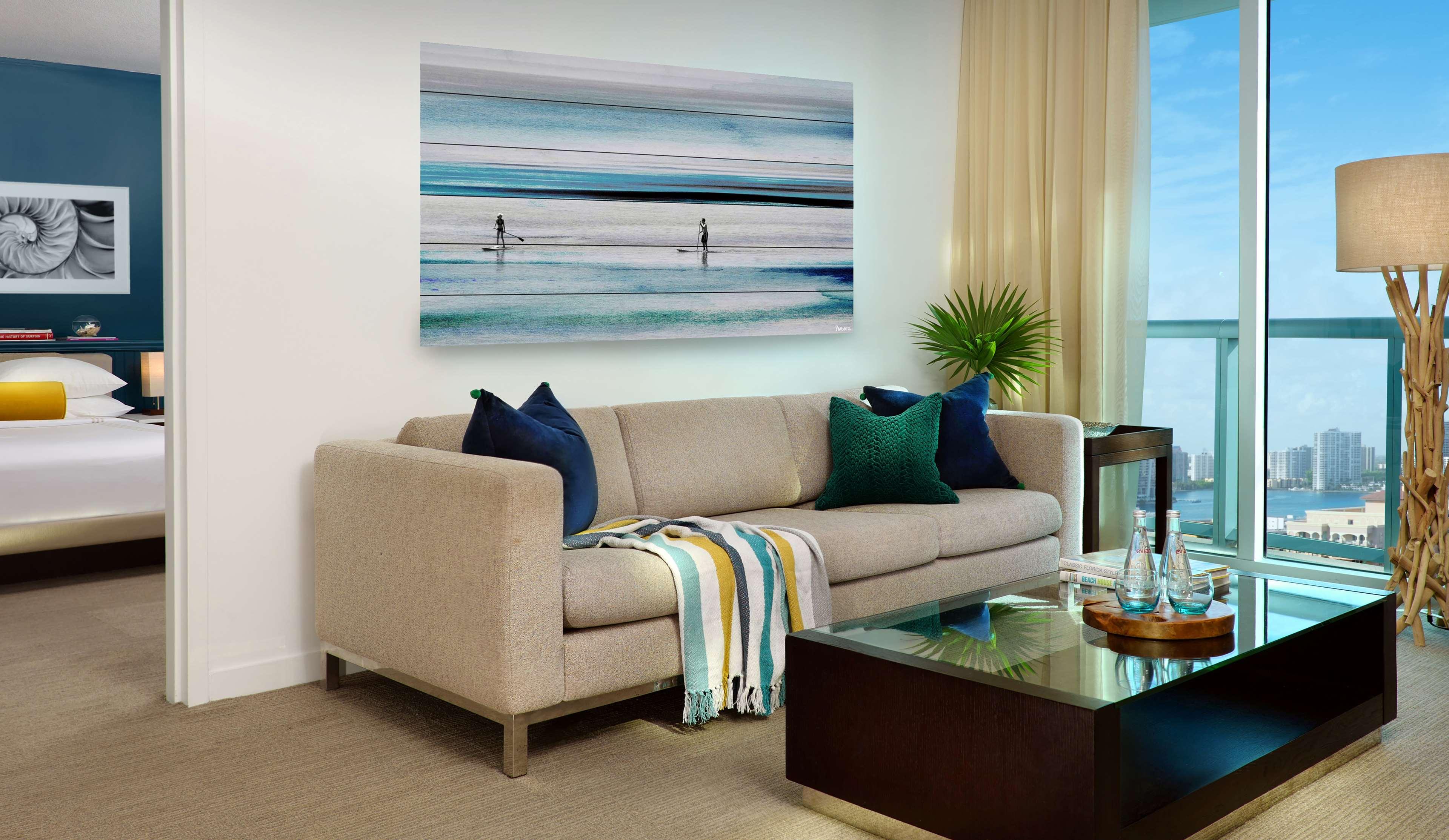 Double Partial Ocean View King Bed