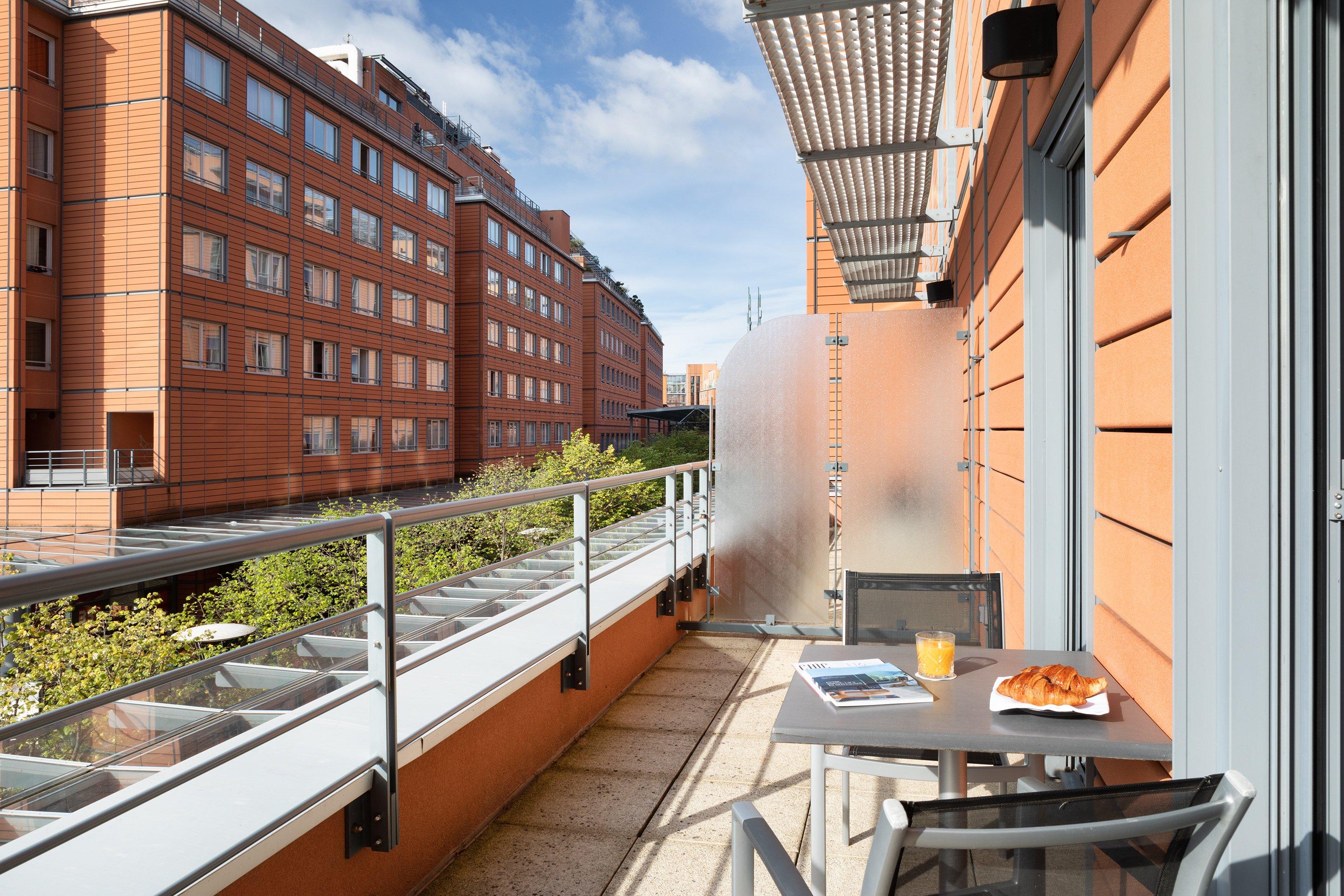 Double Park View with Balcony