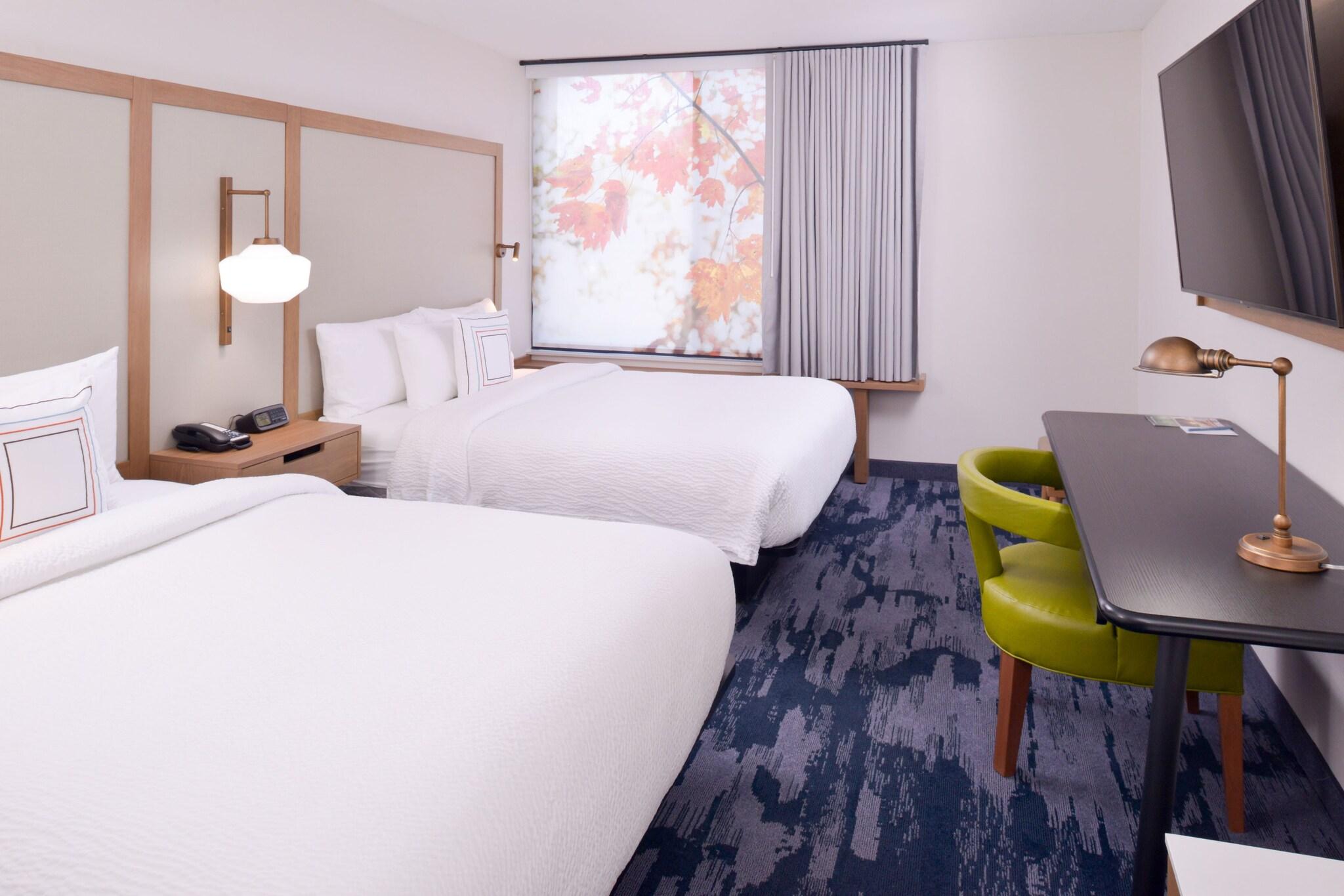 Double Two Queen Beds