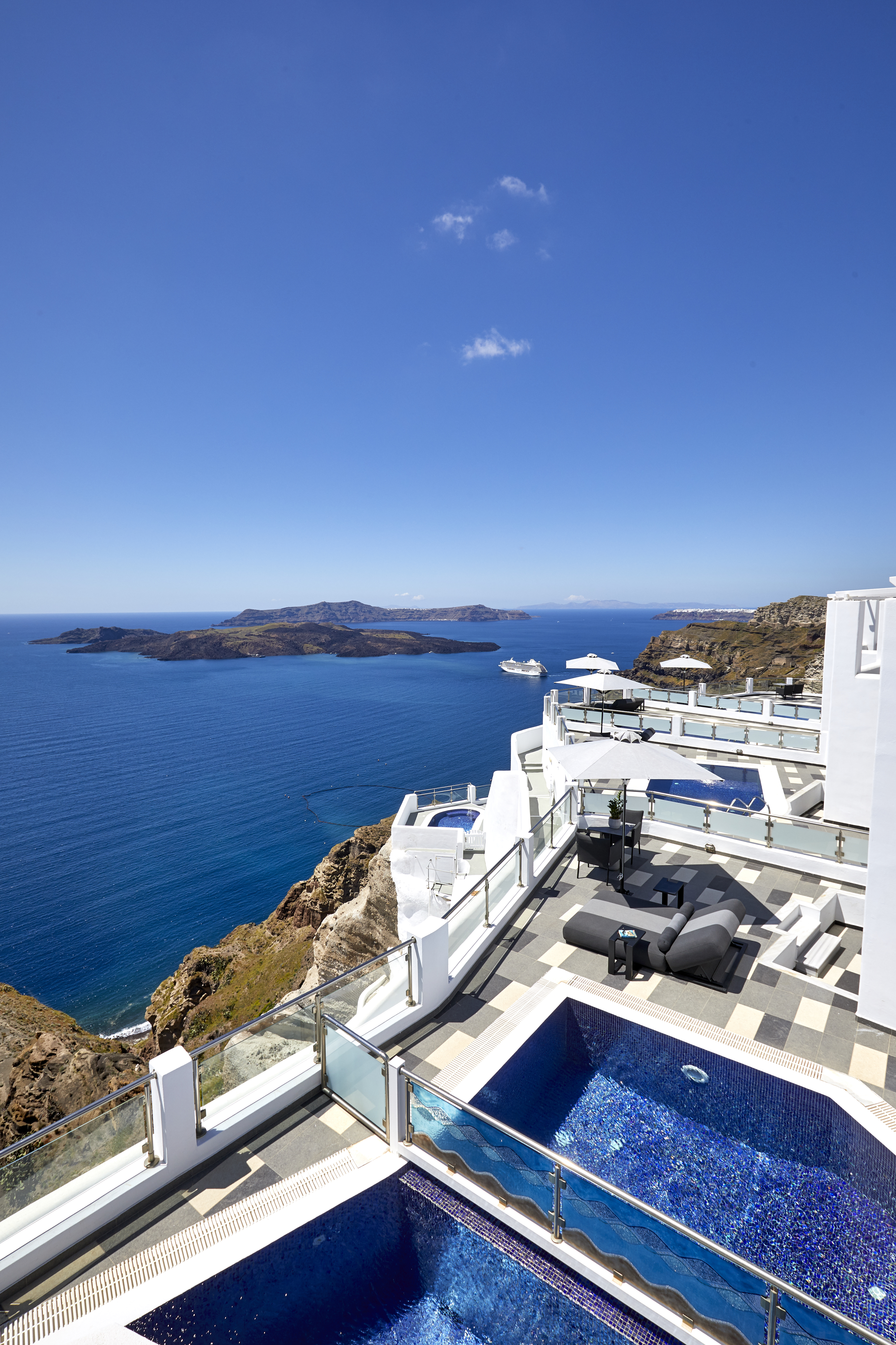 Double or Twin Sea View with Private Pool