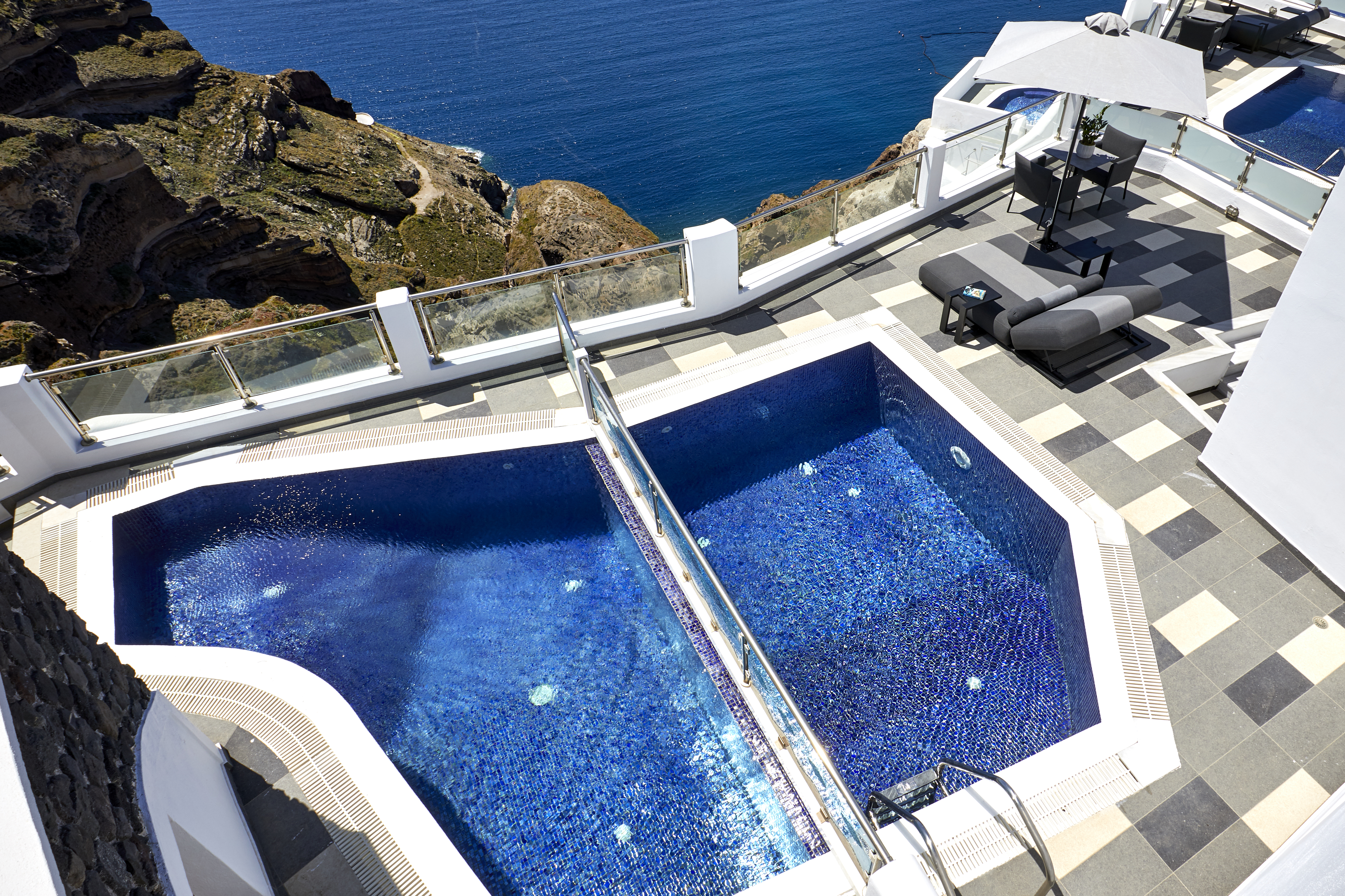 Double or Twin Sea View with Private Pool