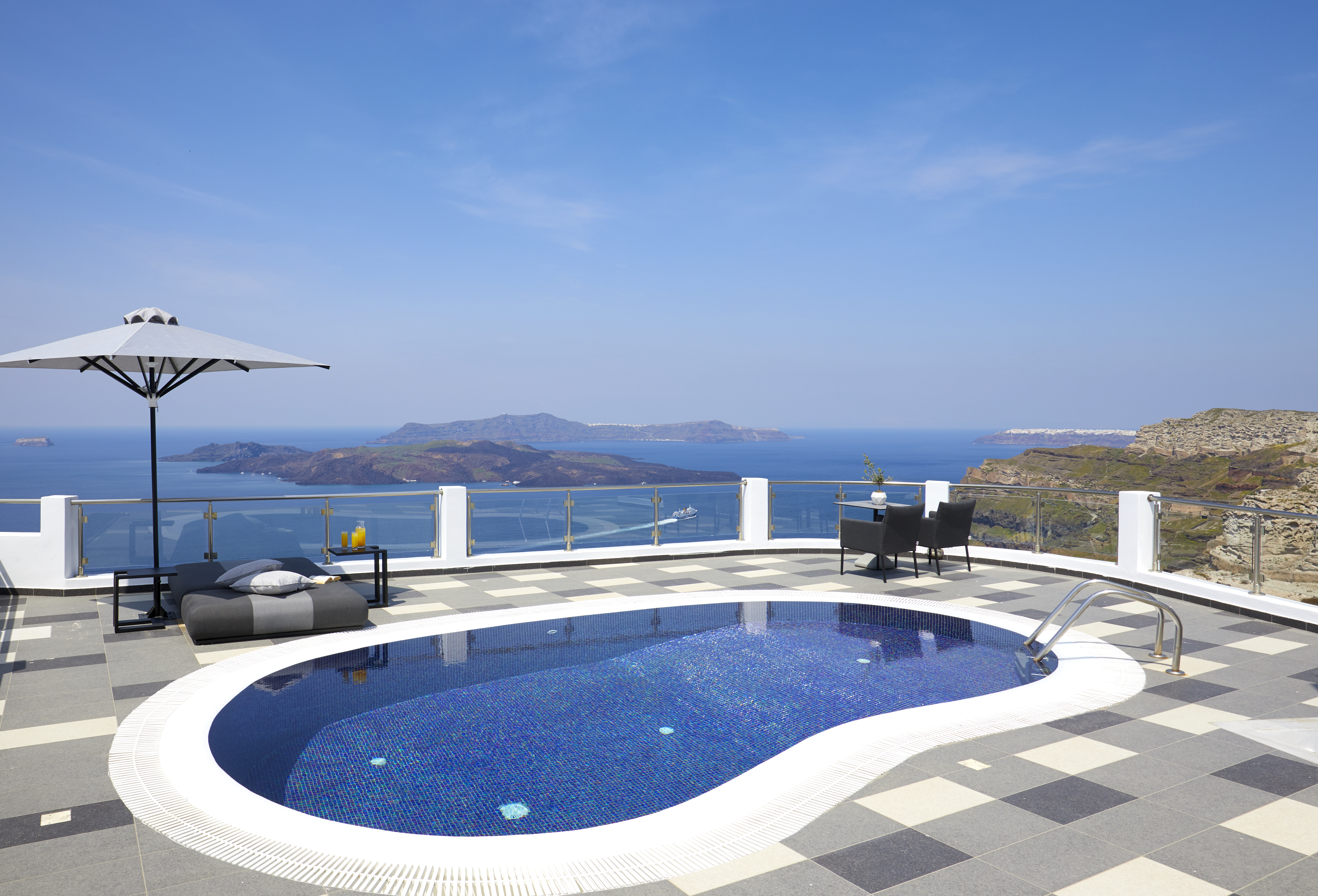 Double or Twin Sea View with Private Pool