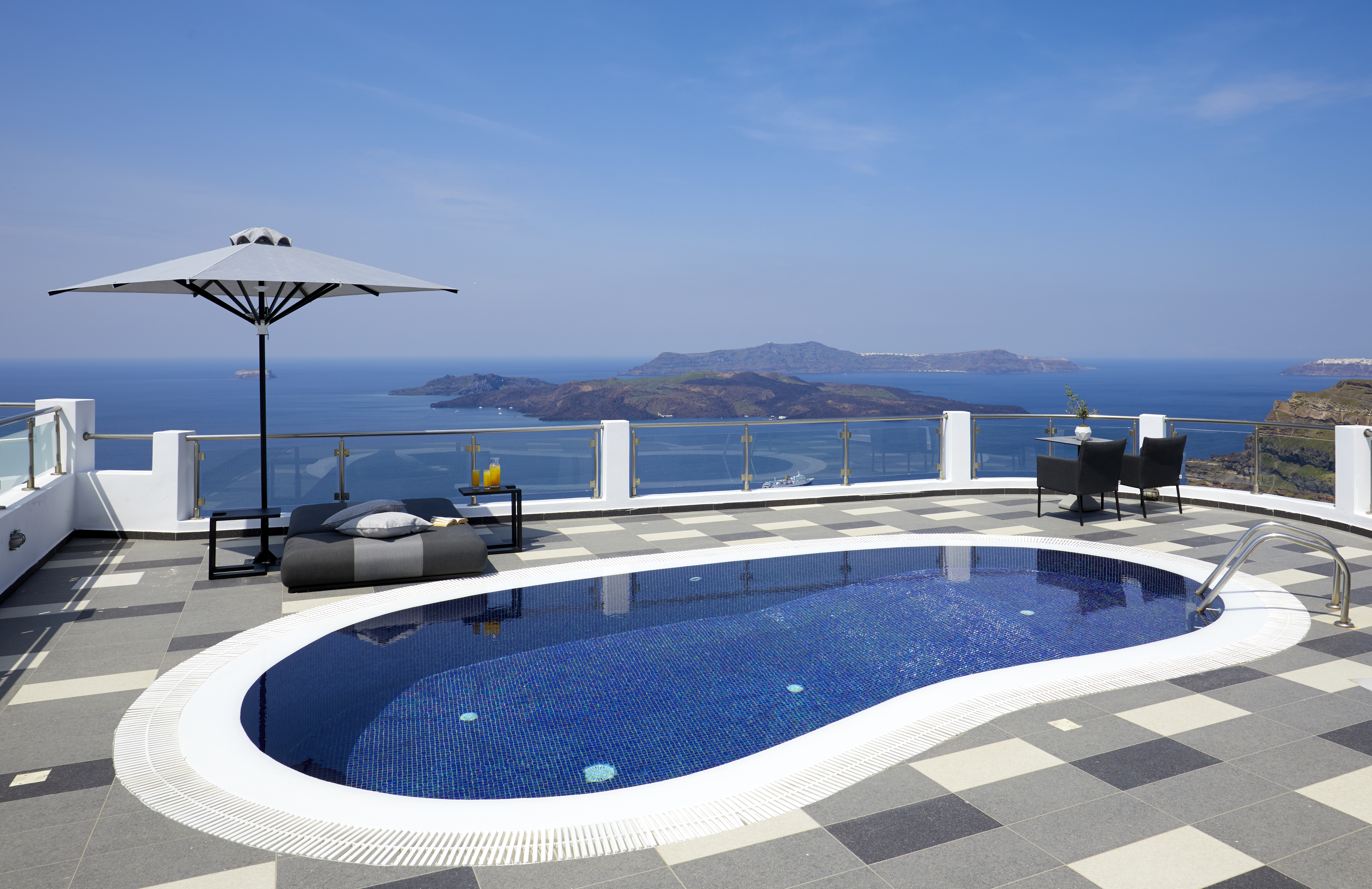 Double or Twin Sea View with Private Pool