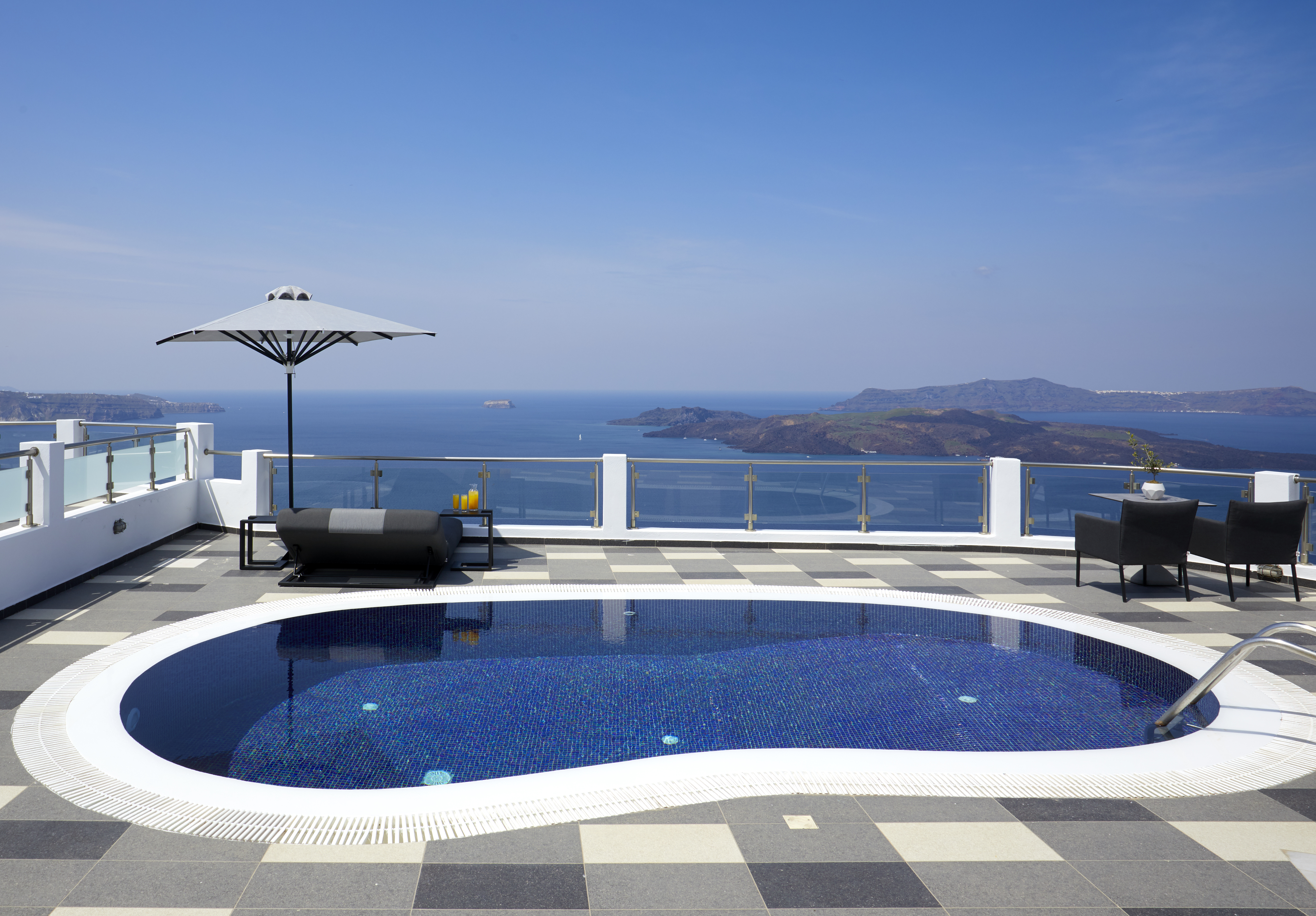 Double or Twin Sea View with Private Pool