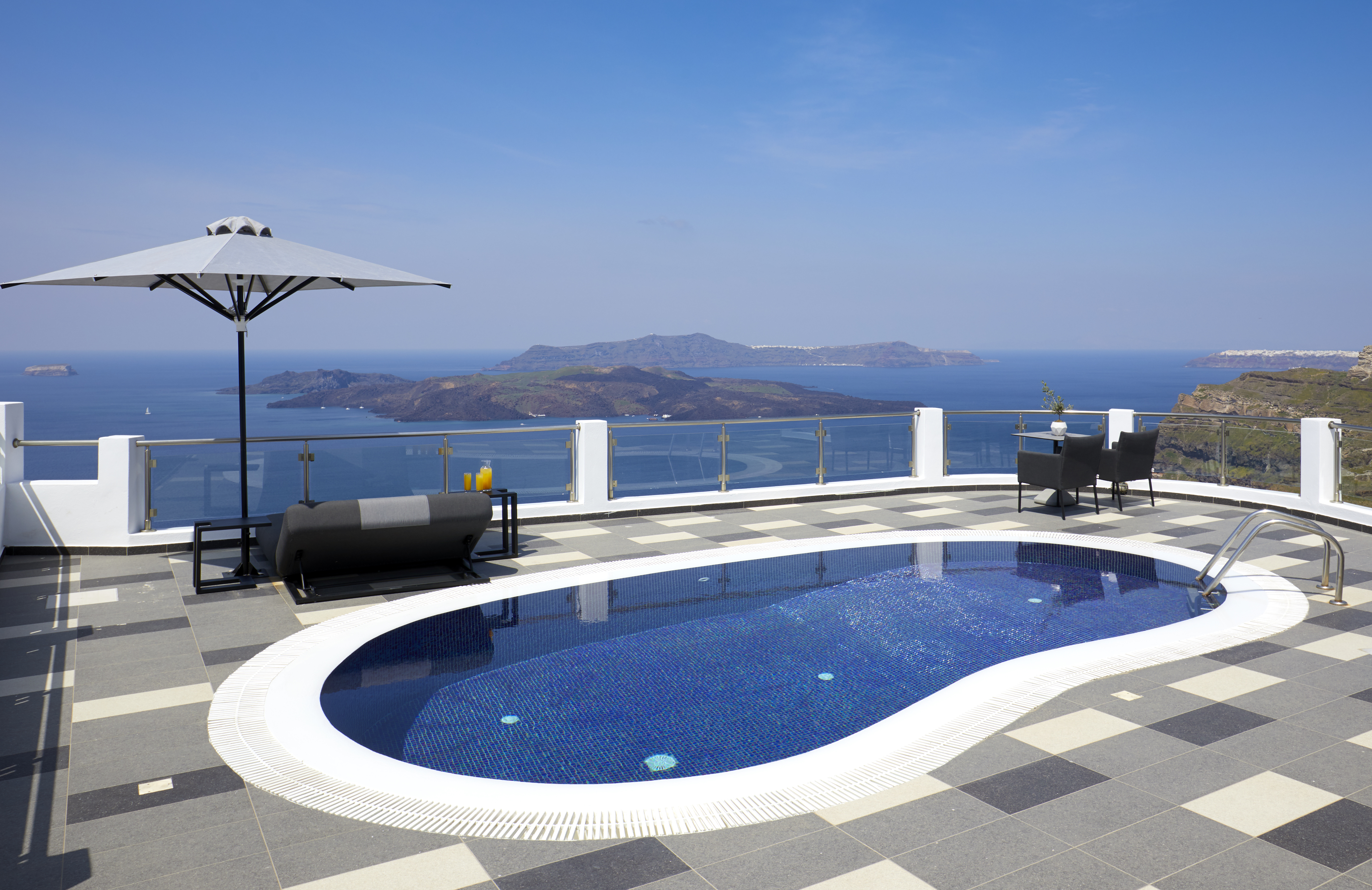 Double or Twin Sea View with Private Pool