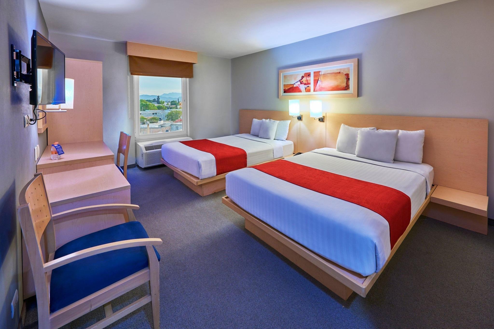 Double Two Double Beds