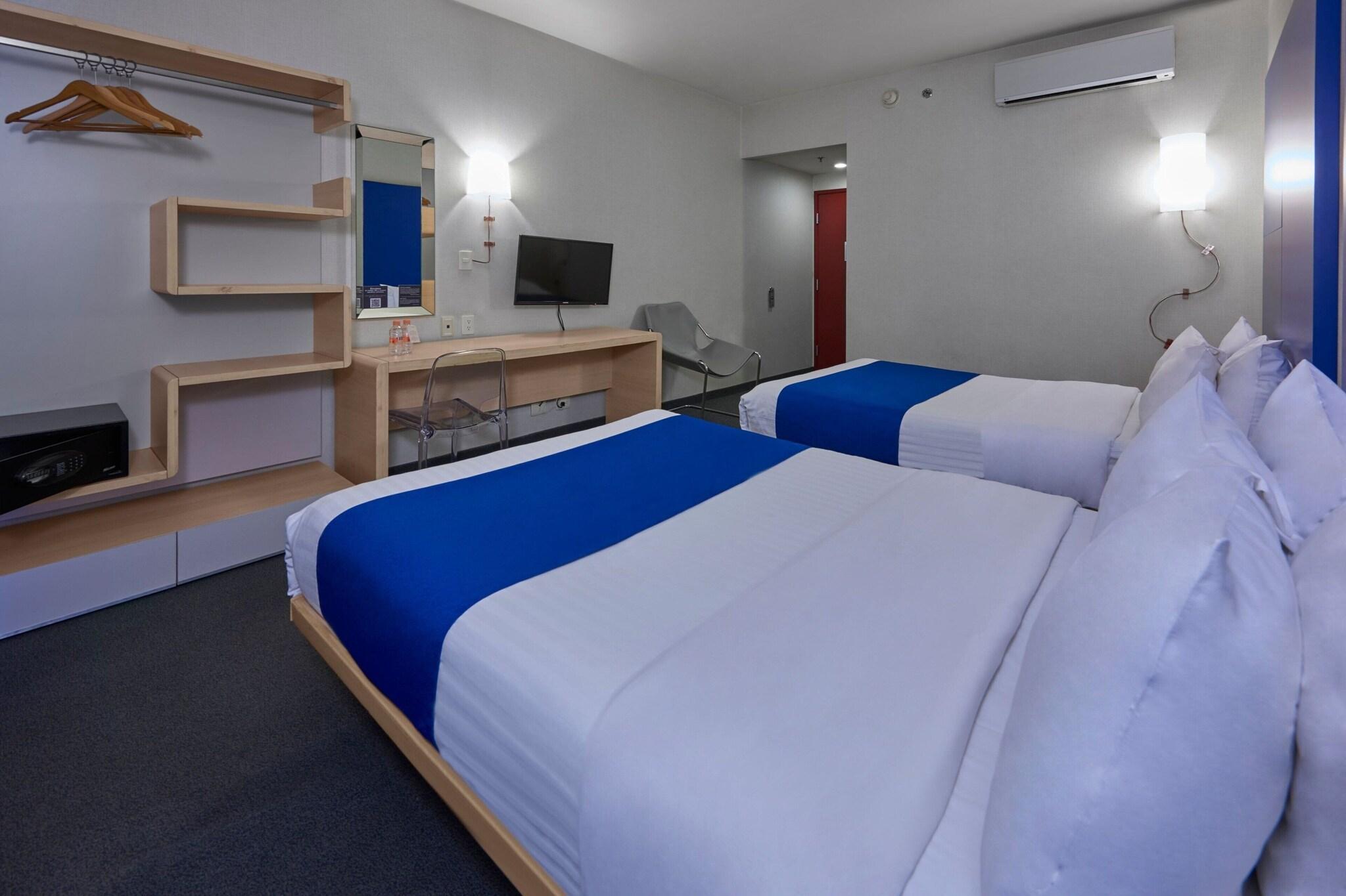 Double Two Double Beds