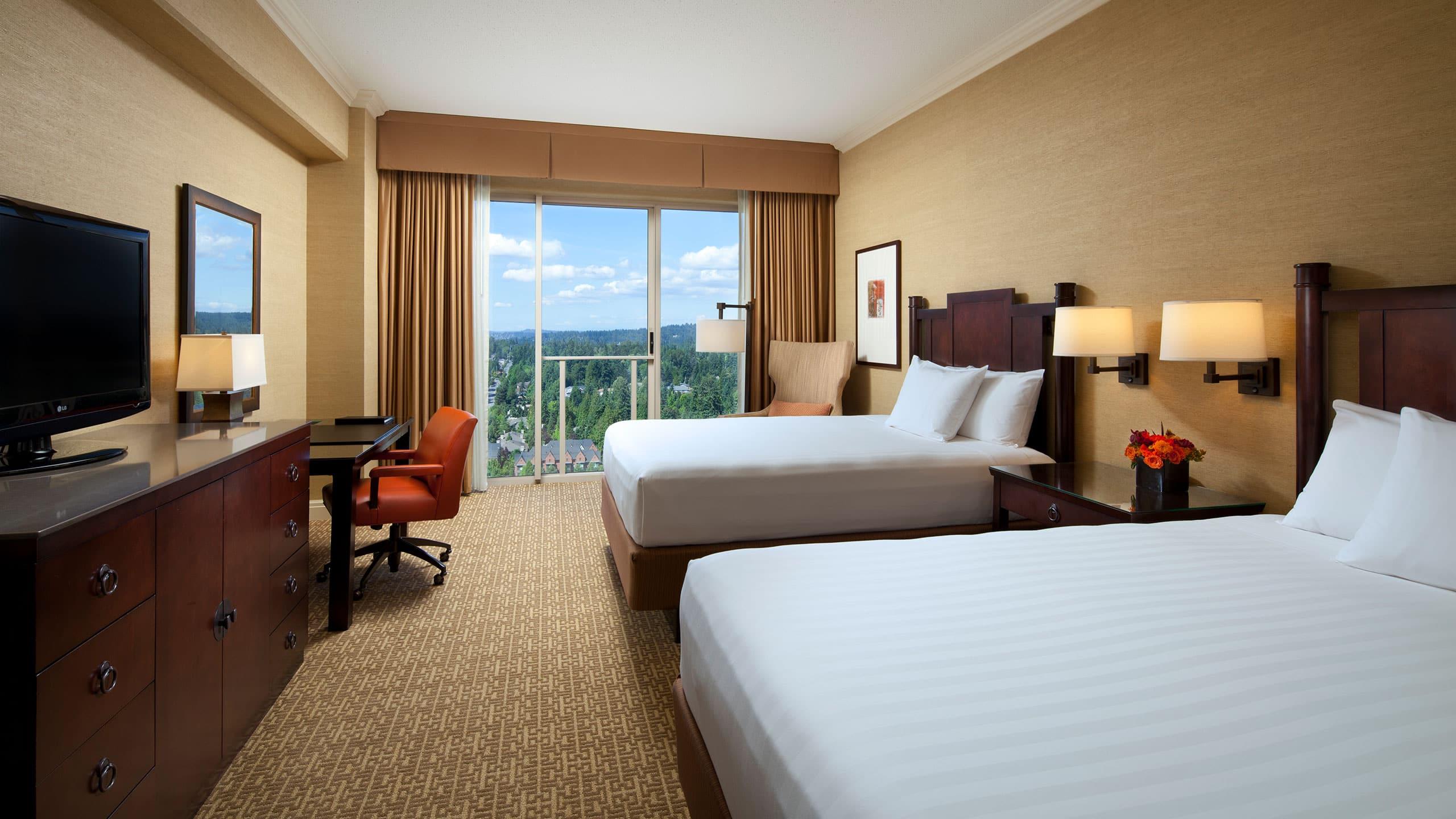 Double Queen Size Bed