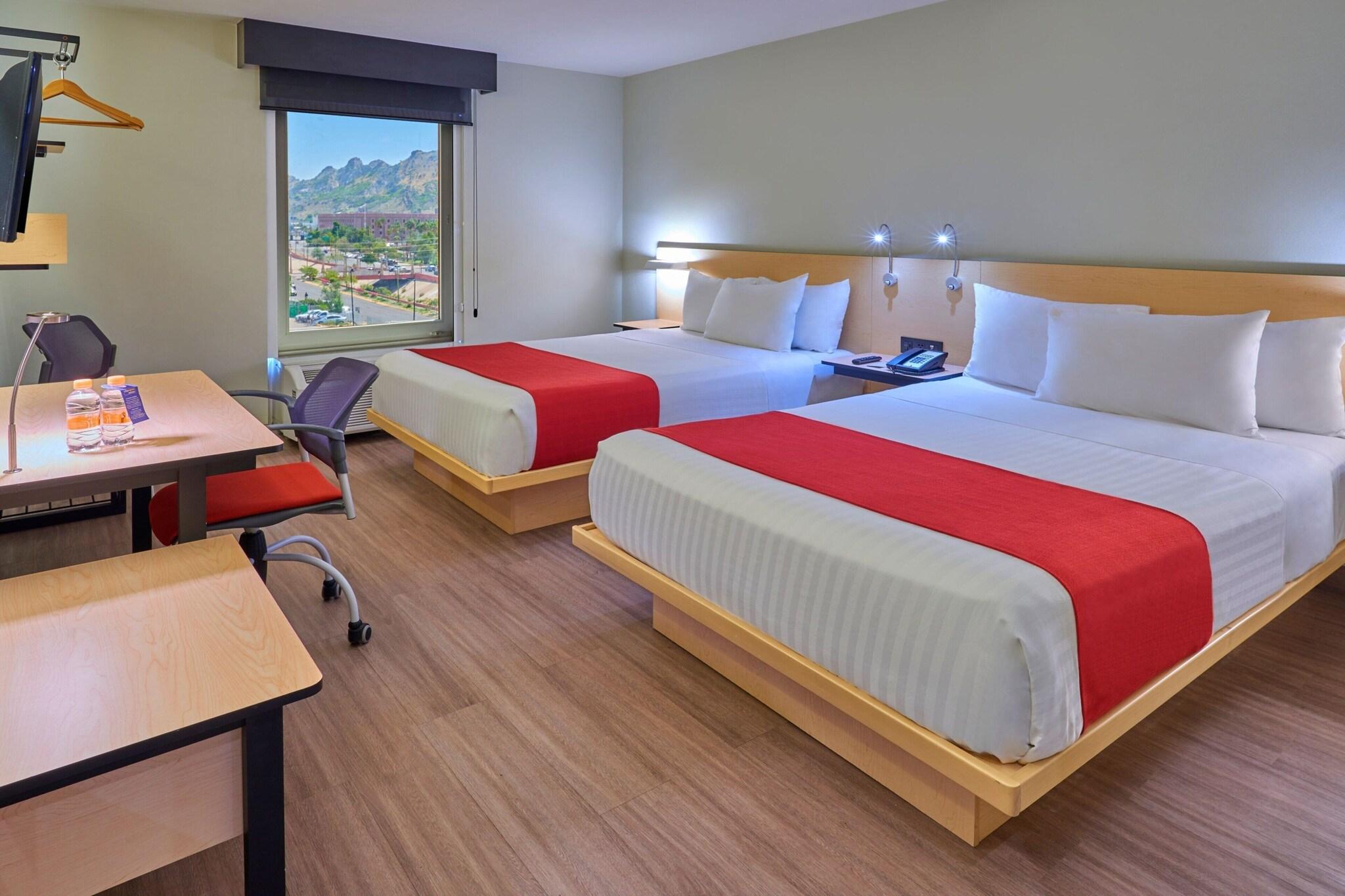 Quadruple Two Double Beds