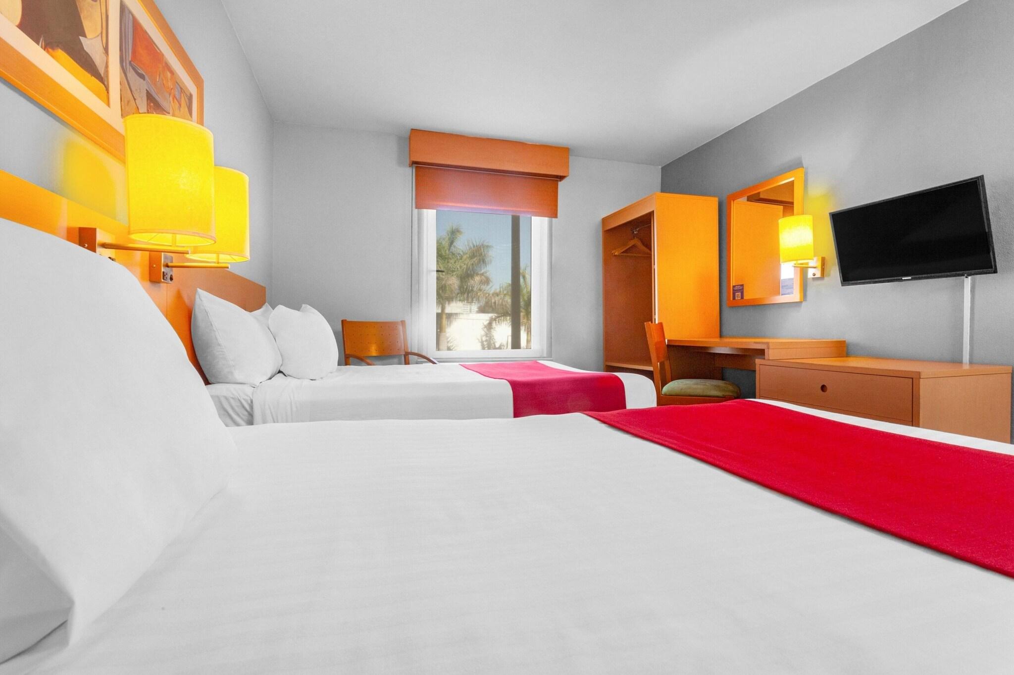 Double Two Double Beds