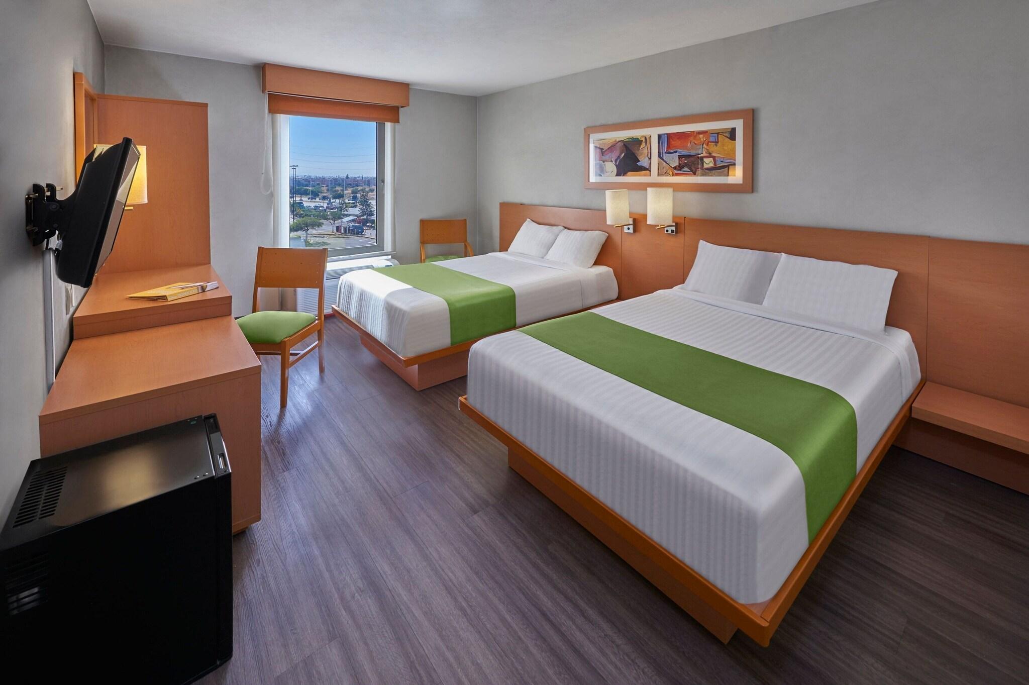 Double Two Double Beds