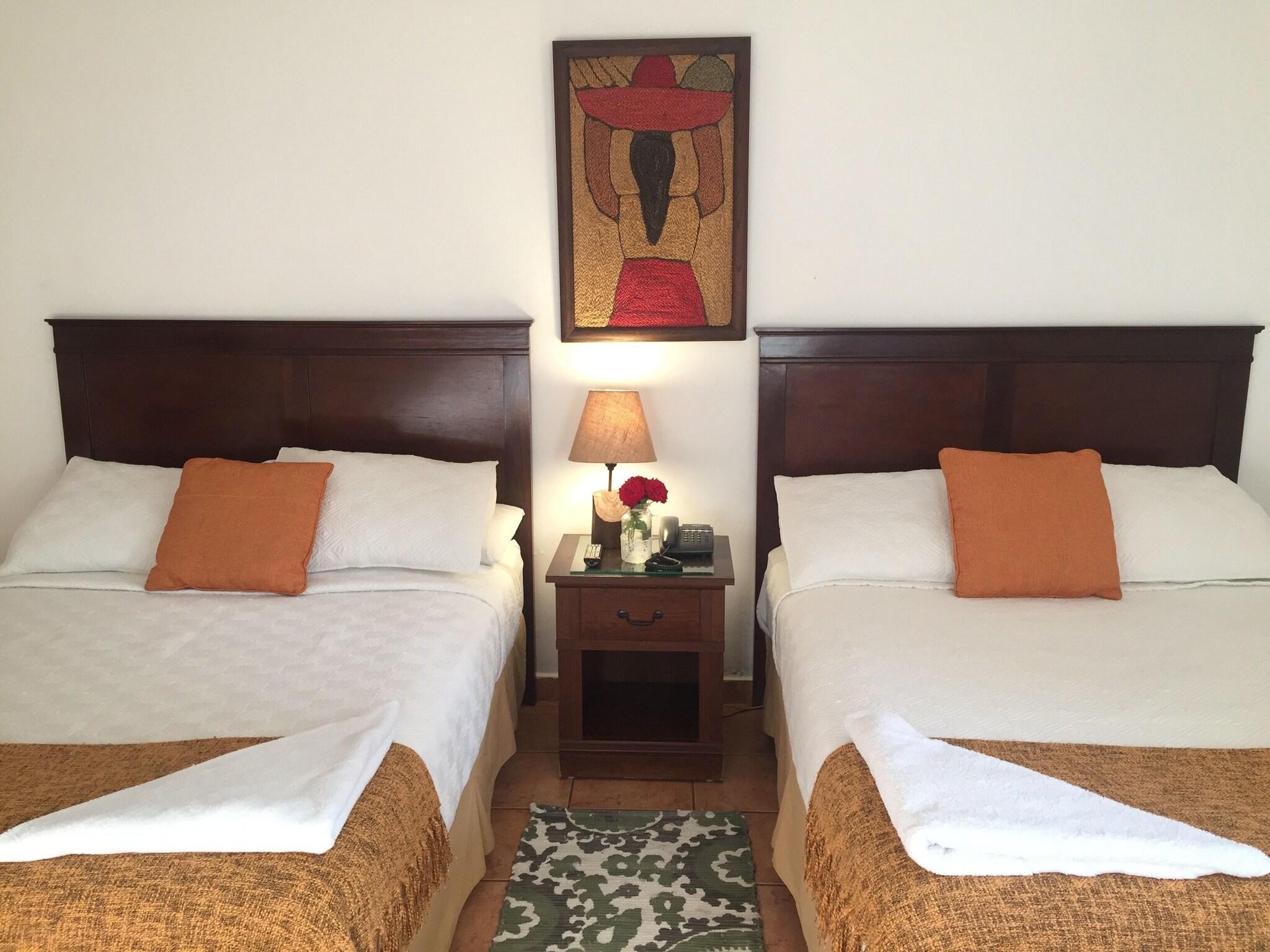 Double Two Double Beds