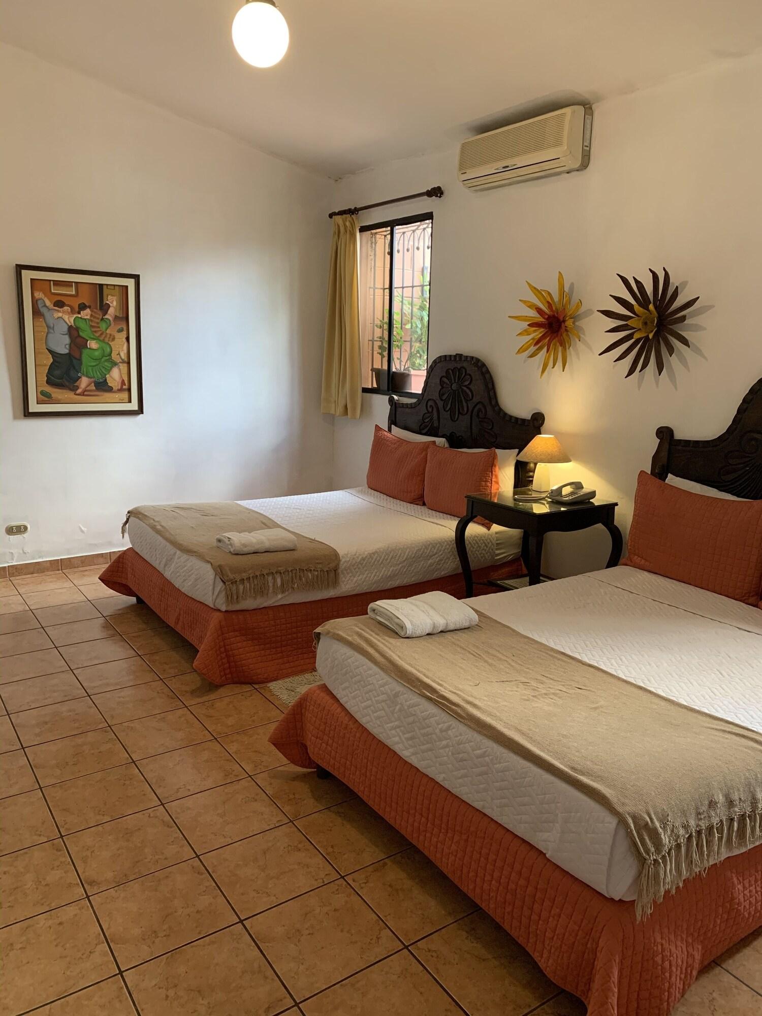 Double Two Double Beds