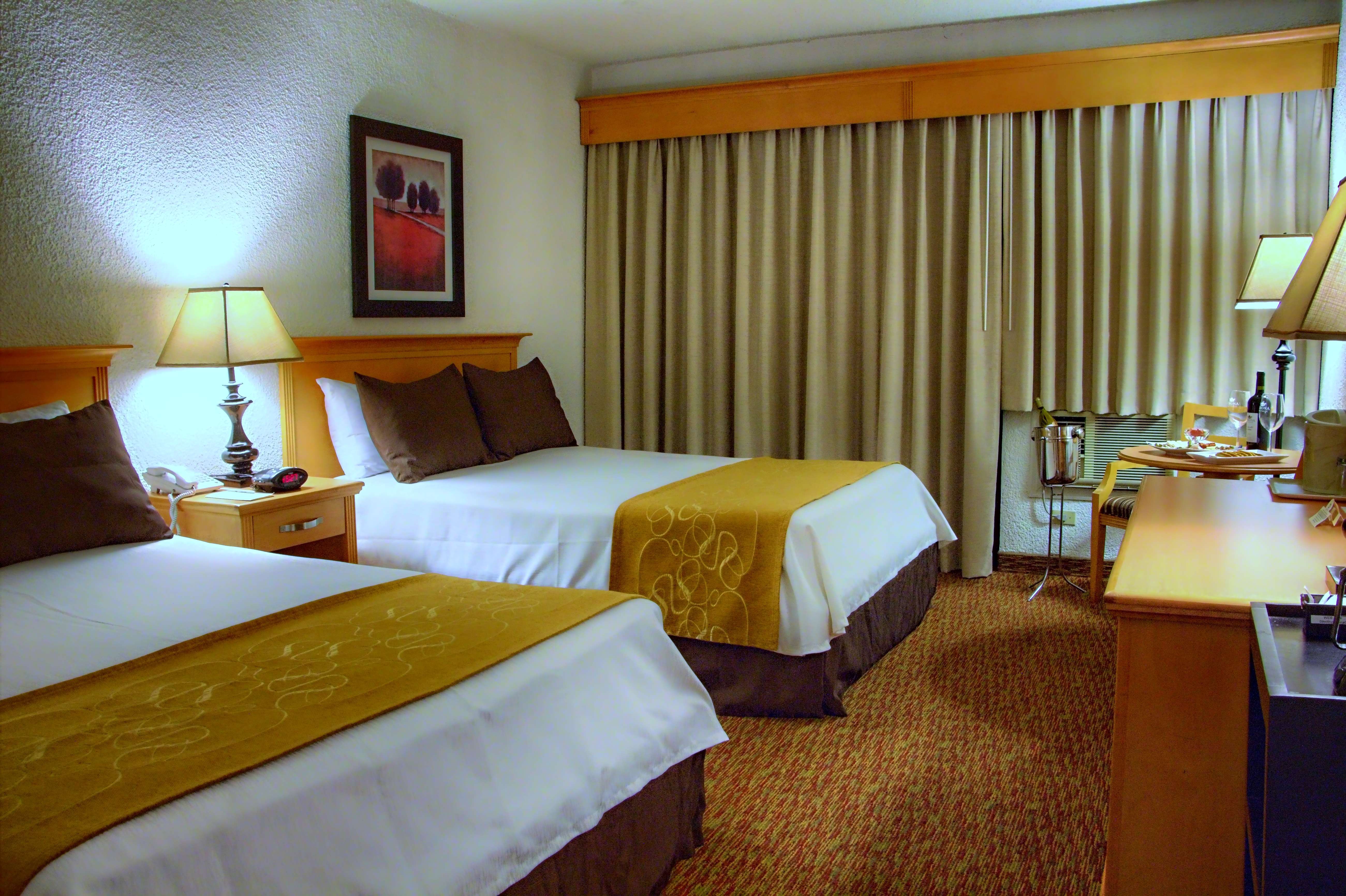 Double Queen Size Bed