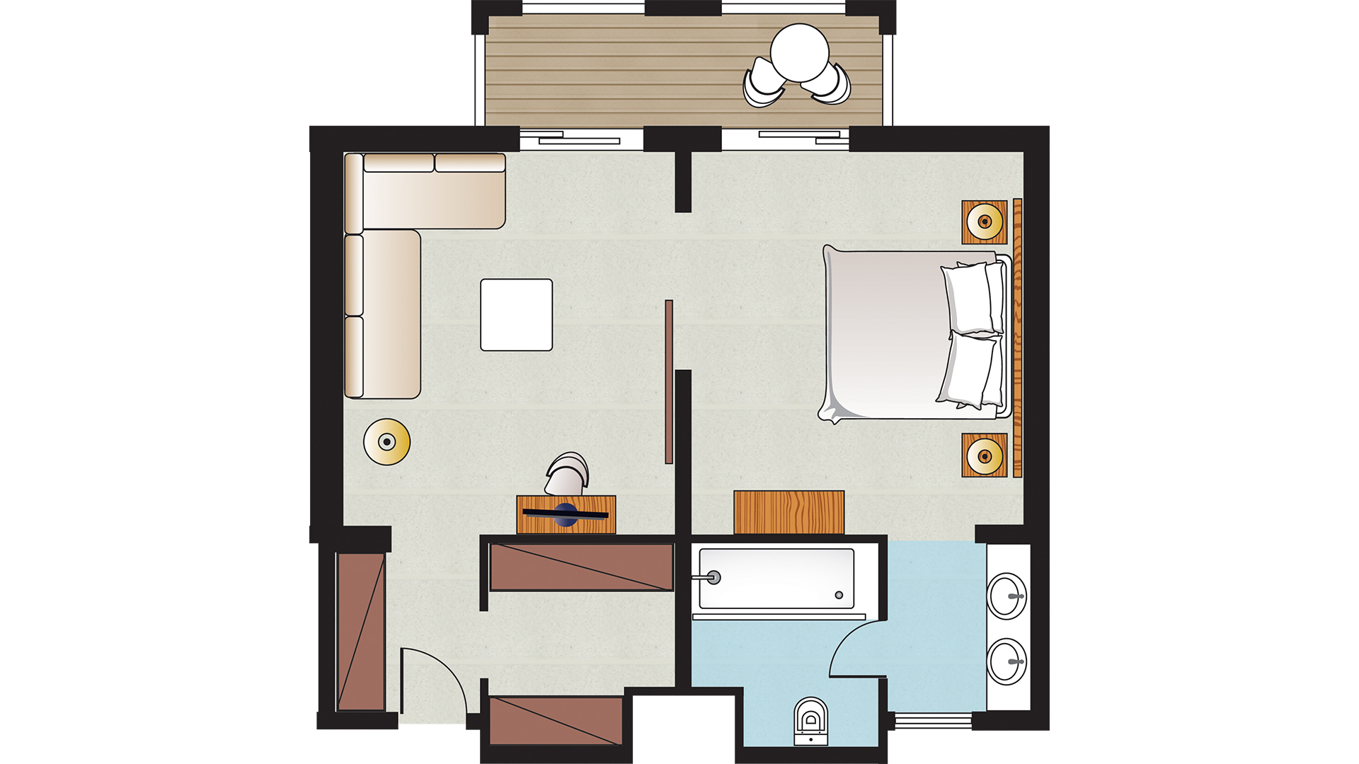 Suite Garden View One Bedroom
