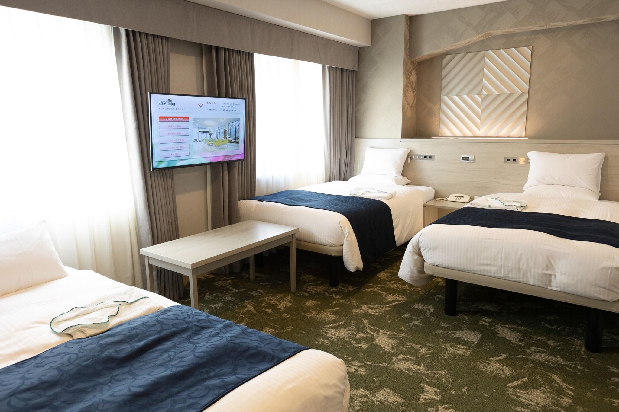 Triple with Double Bed