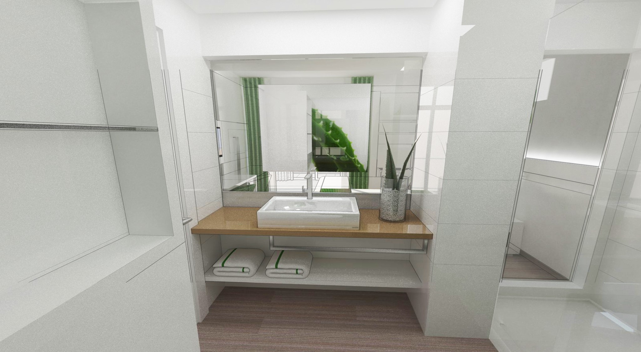 Double Single Sea View