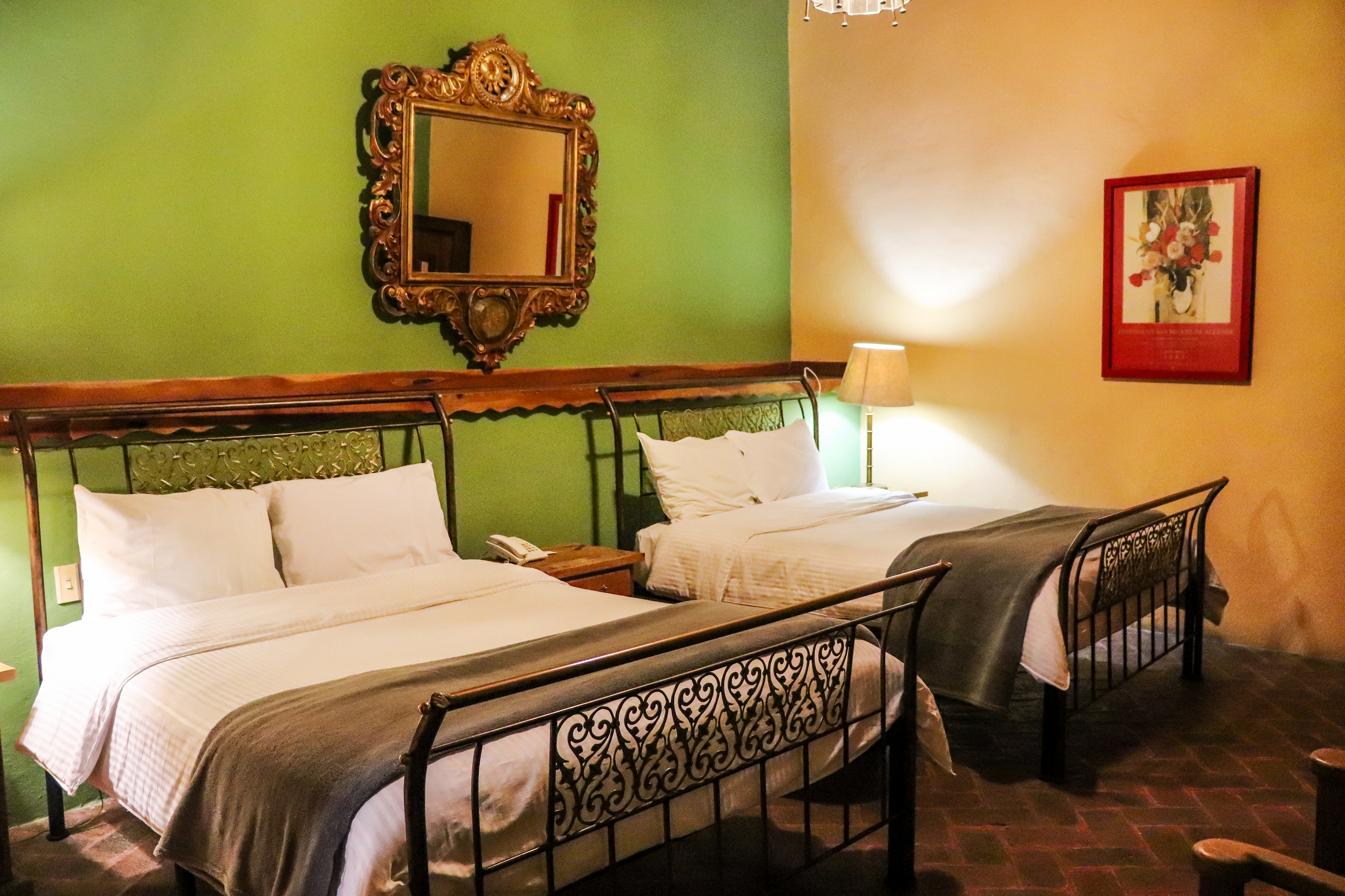 Quadruple with Double Bed