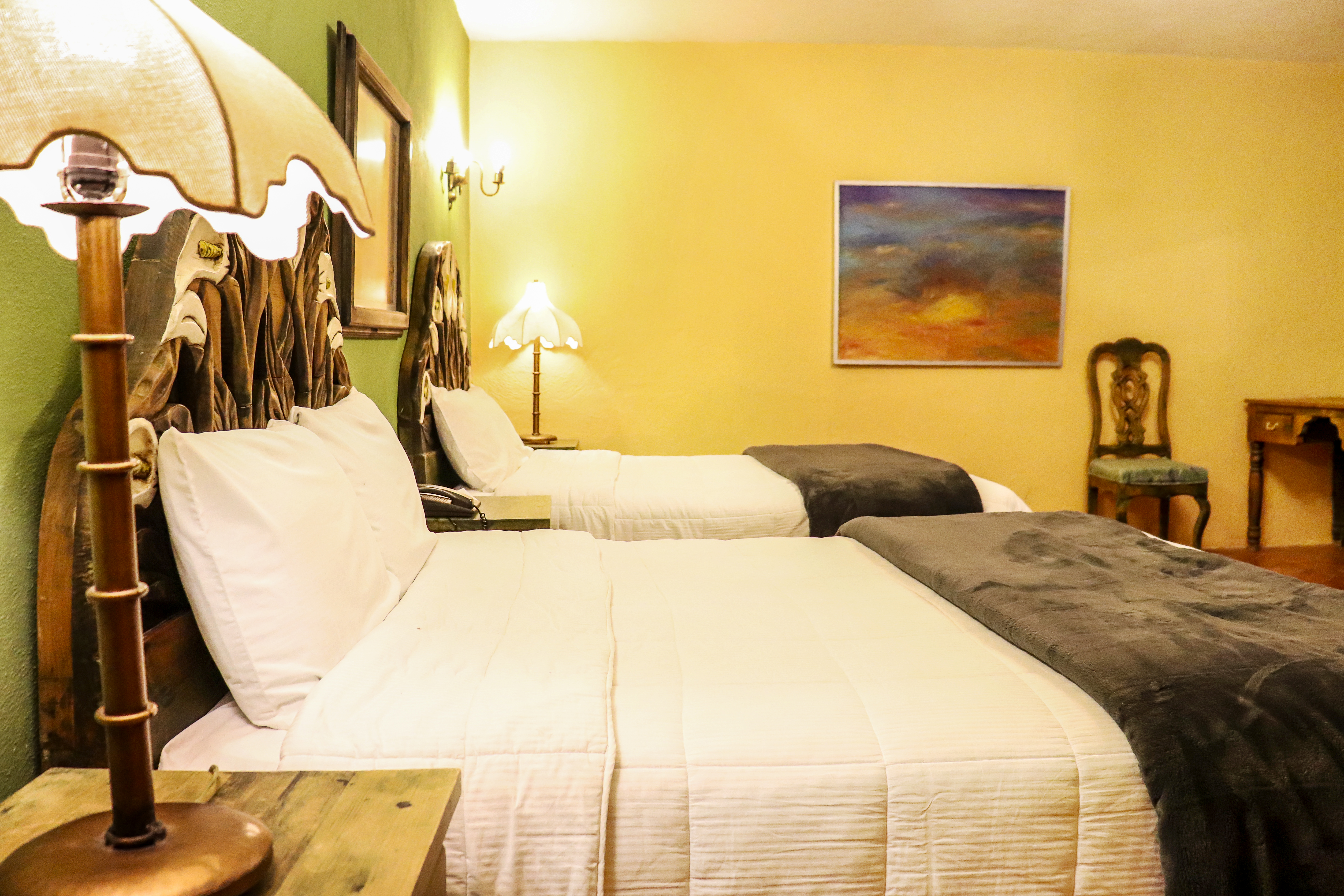 Quadruple with Double Bed