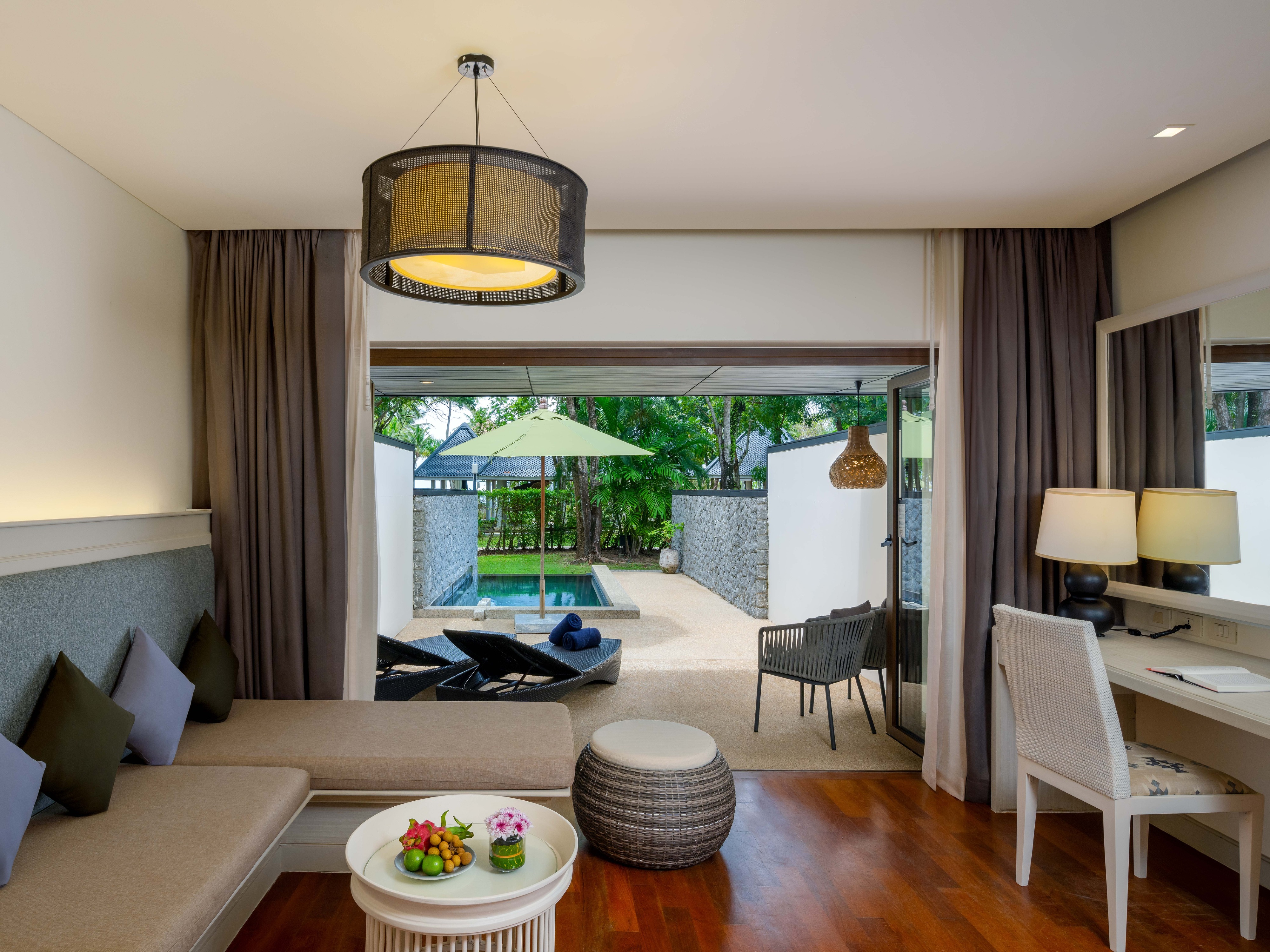 Double or Twin with Private Pool