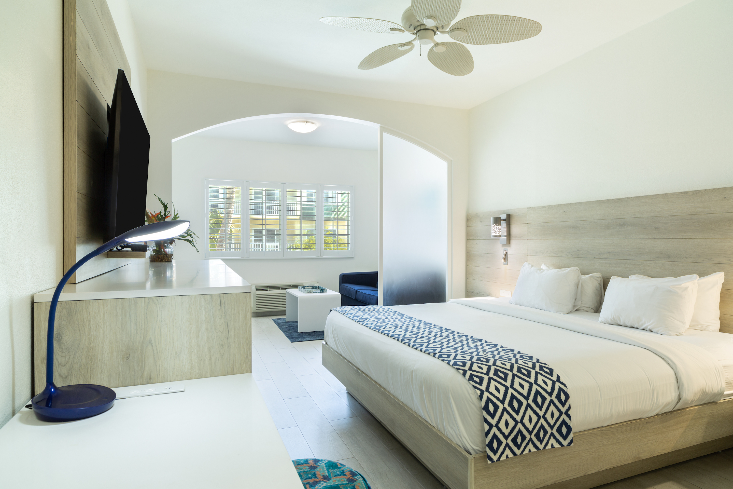 Double Pool View King Bed