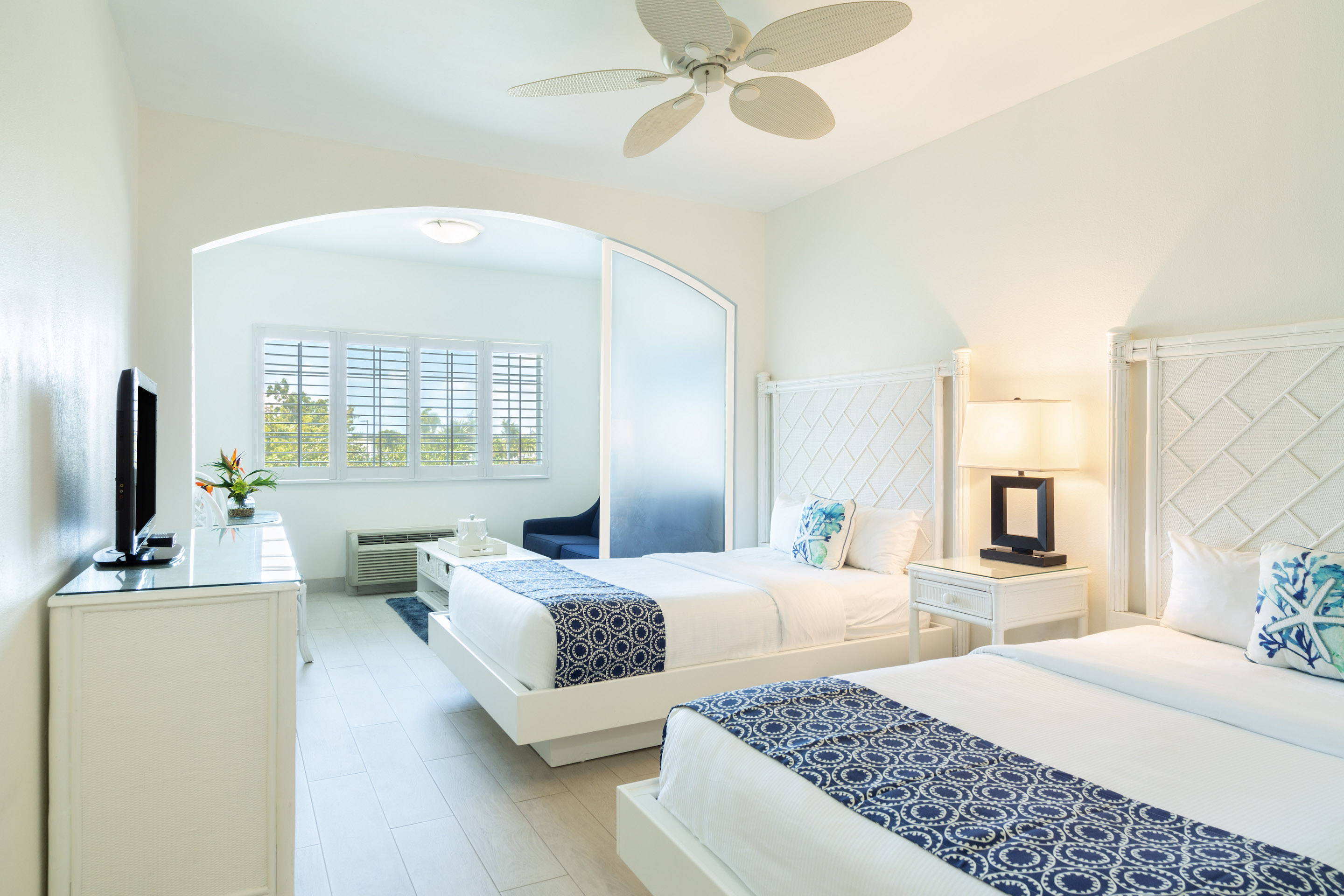 Double Two Double Beds