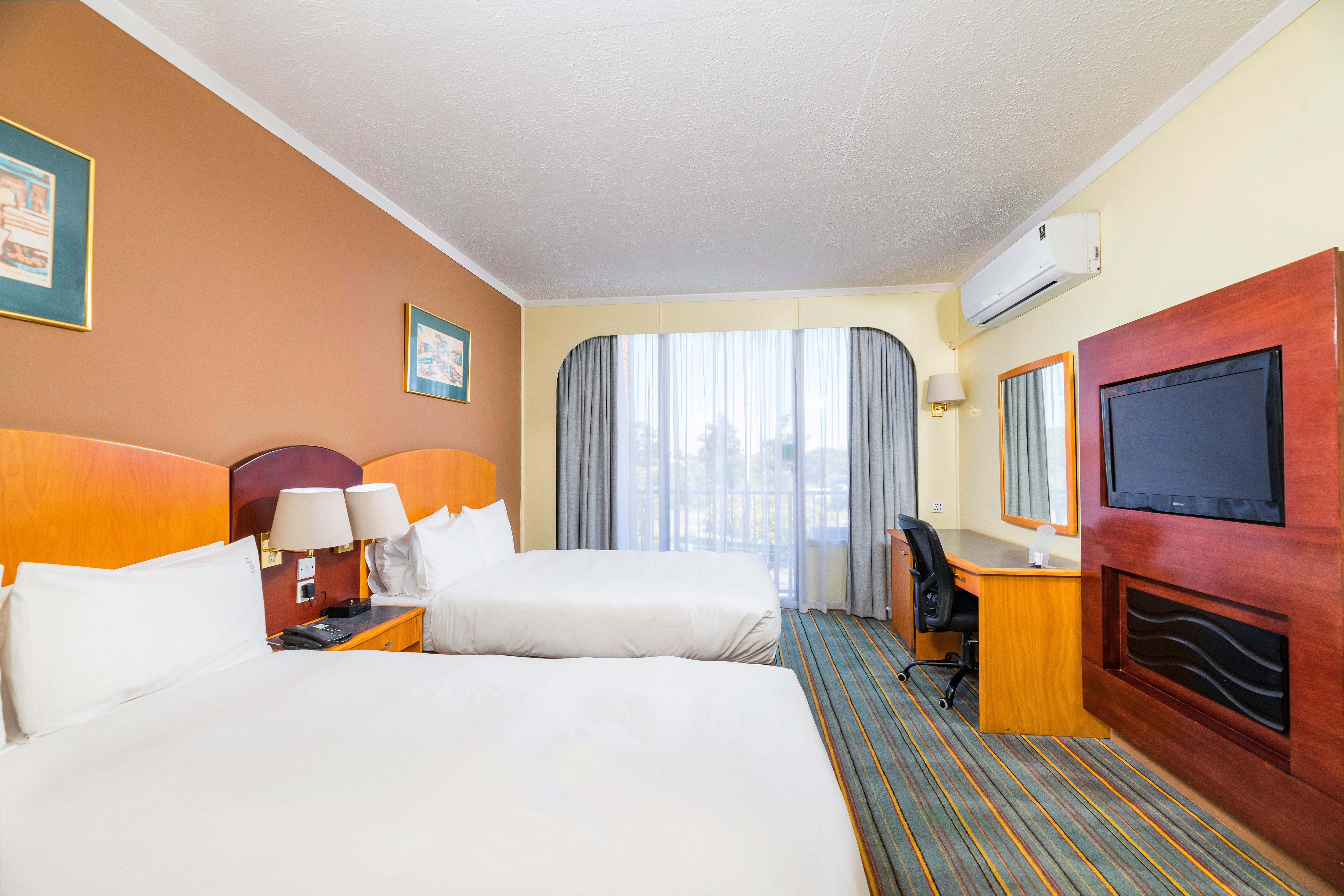 Double Two Double Beds