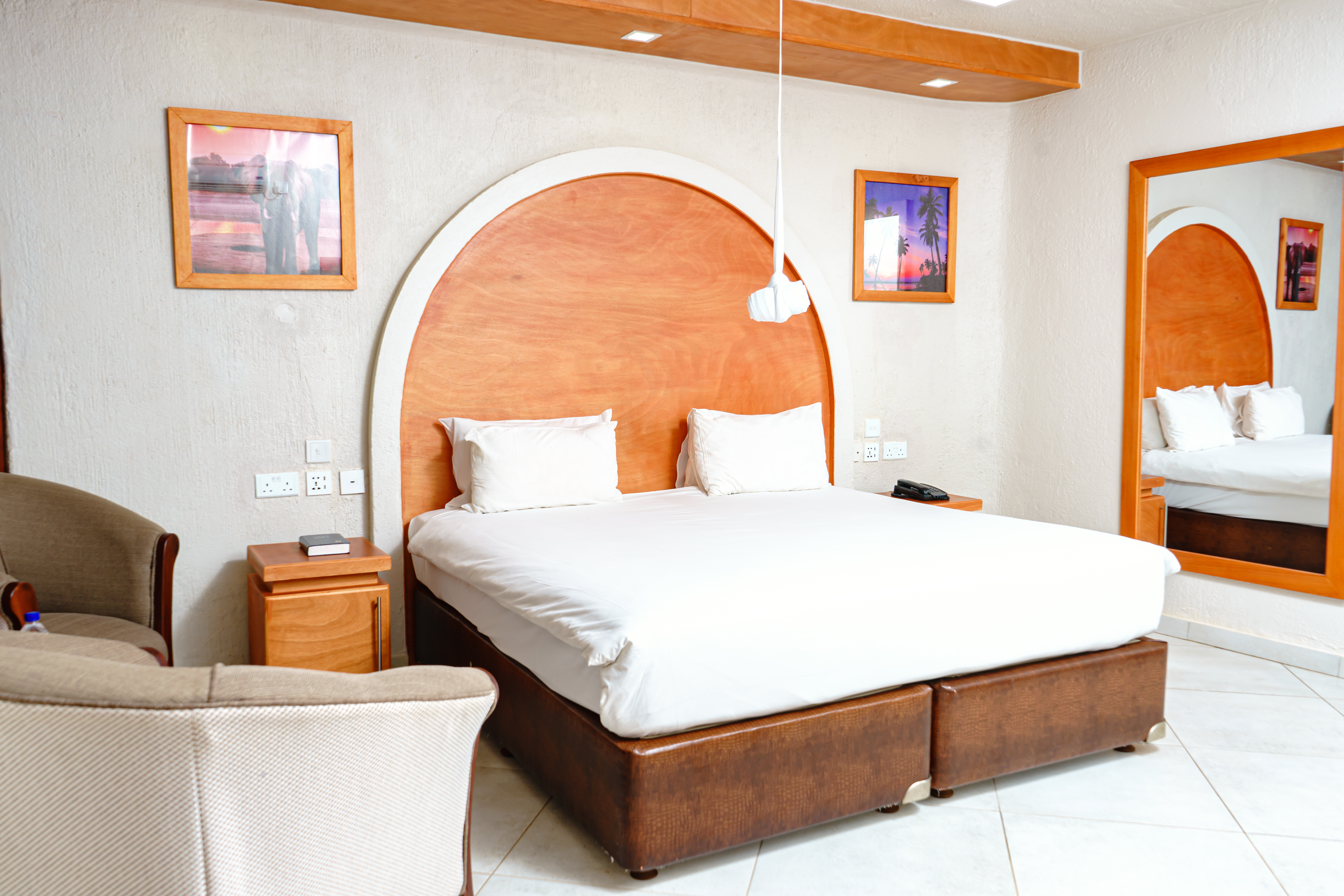 Family Room King Size Bed