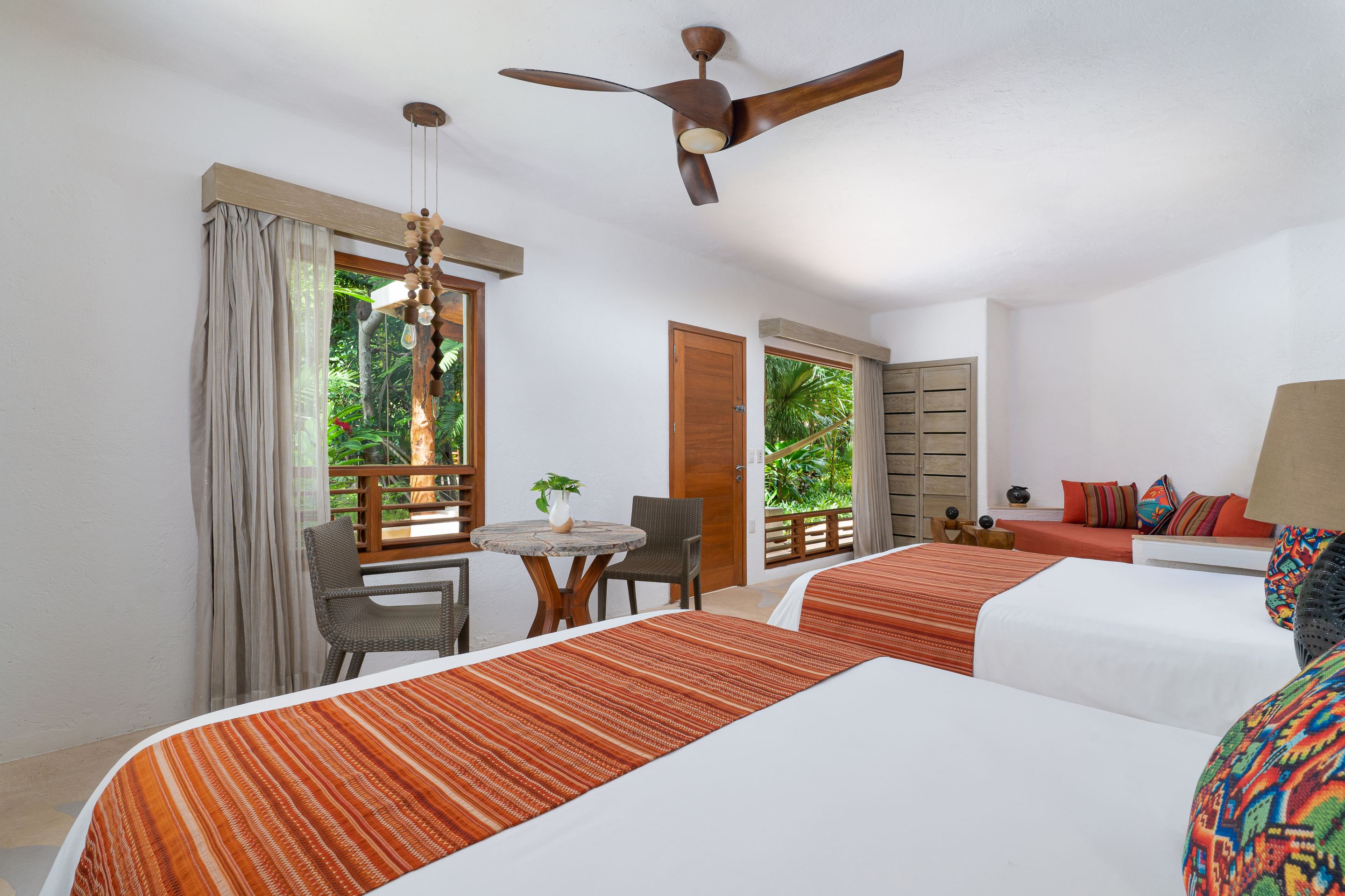 Double Garden View Two Queen Beds