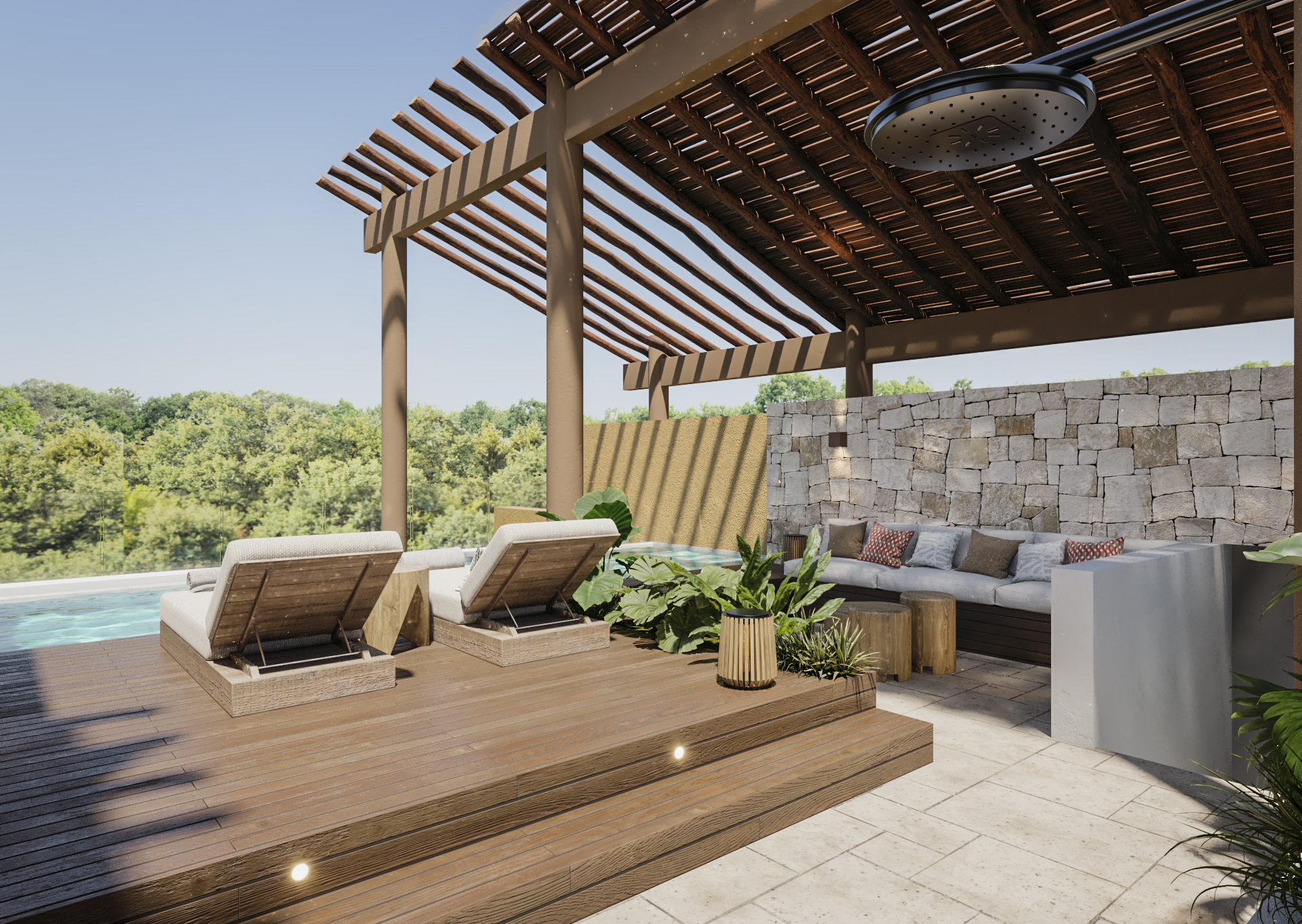 Family Room Three Bedrooms