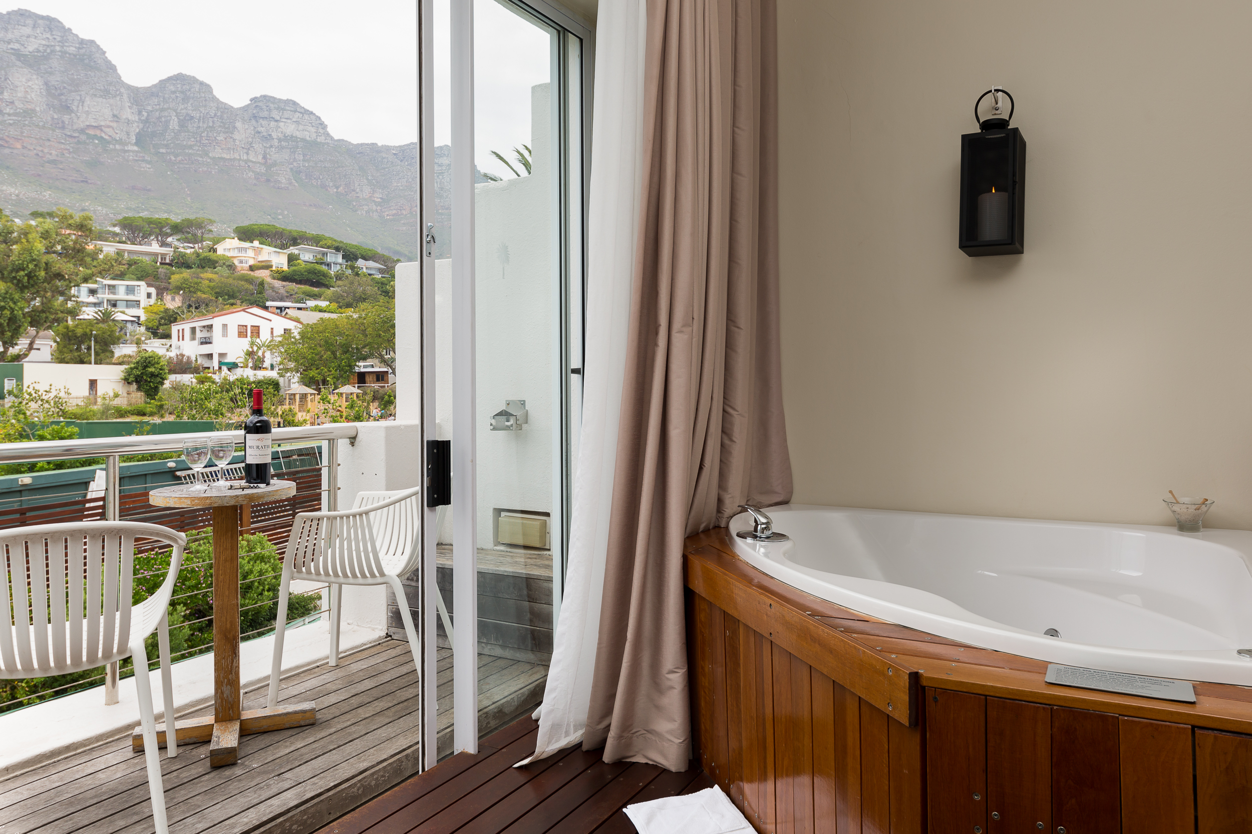 Double or Twin Mountain View