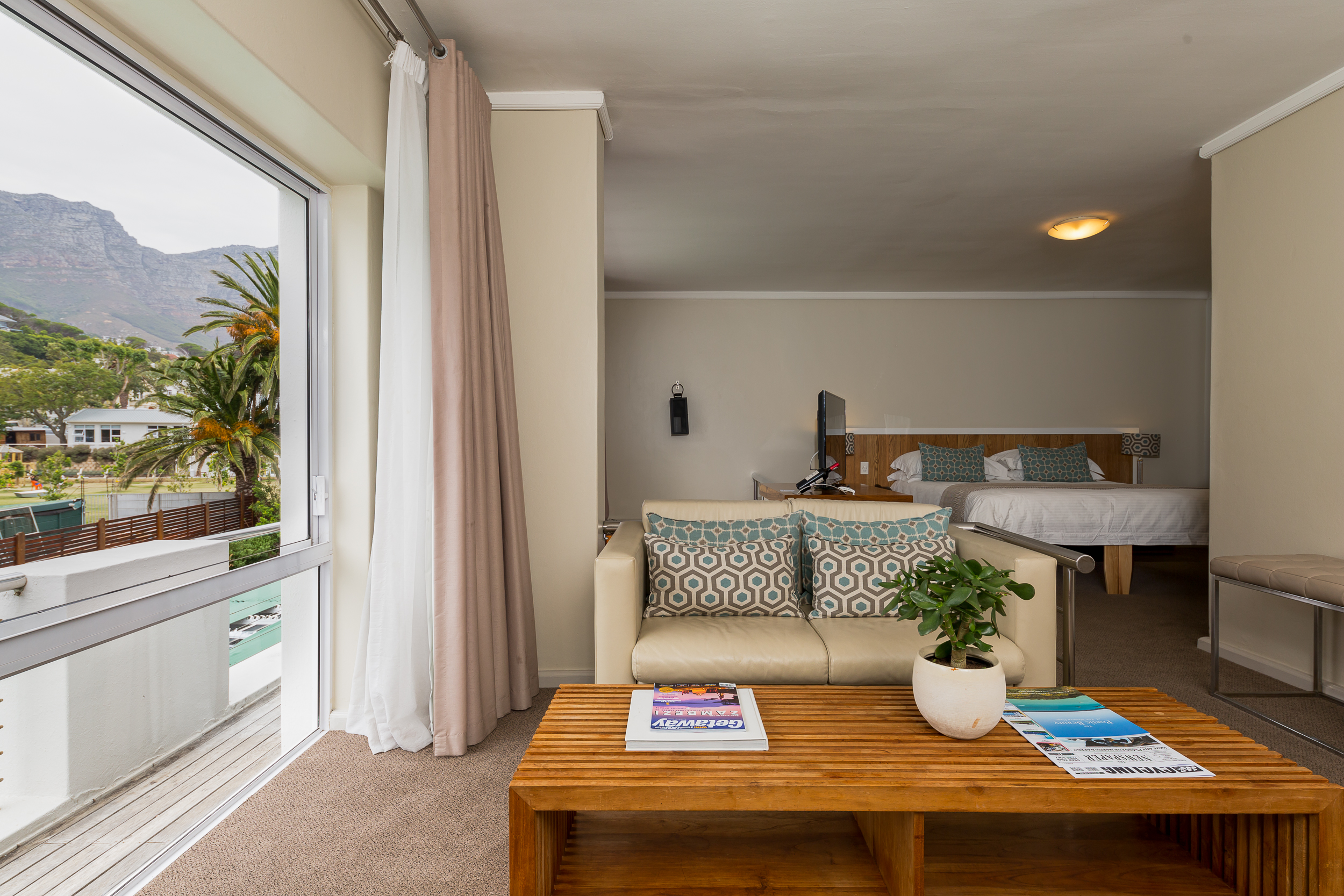 Double or Twin Mountain View