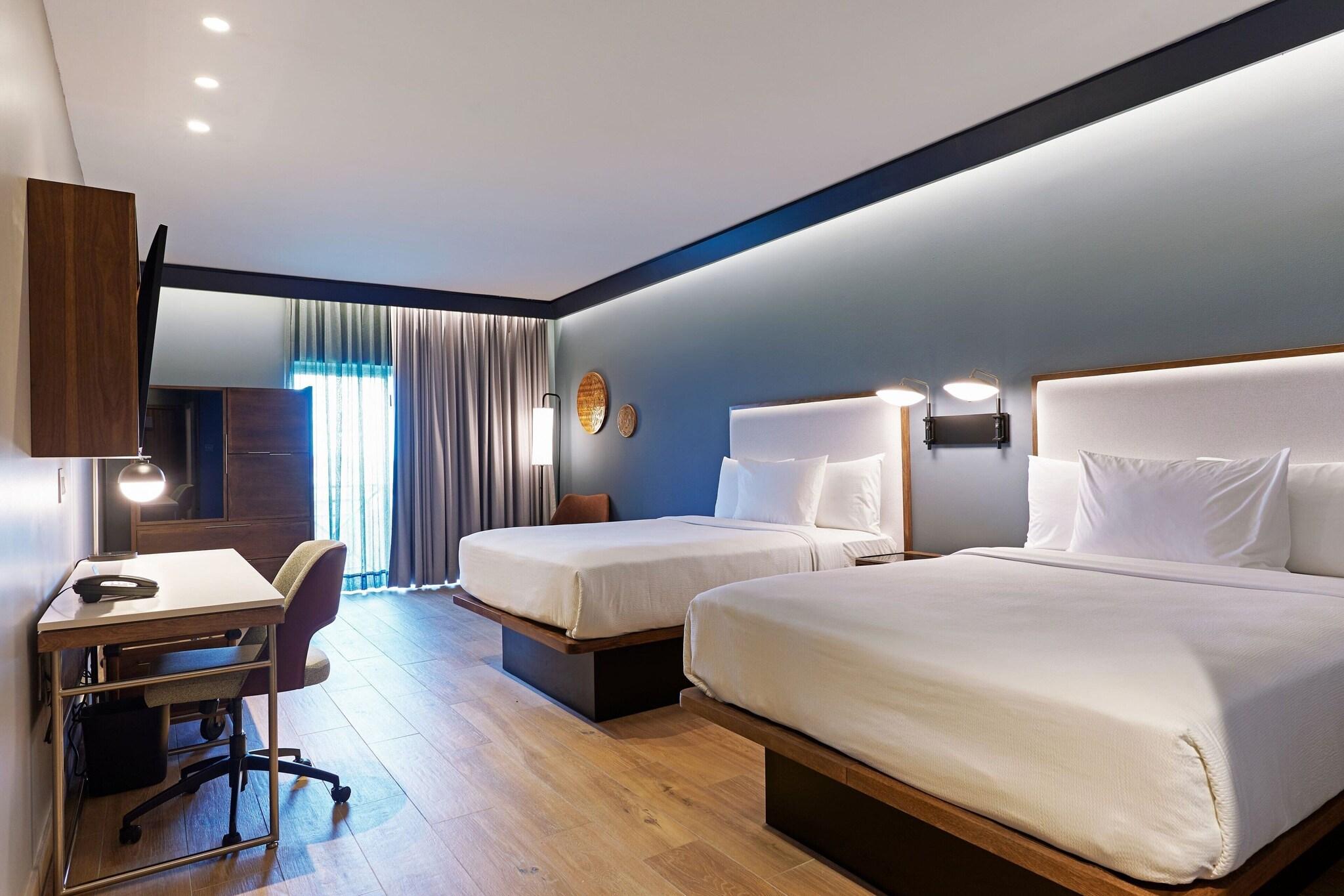 Double Two Queen Beds