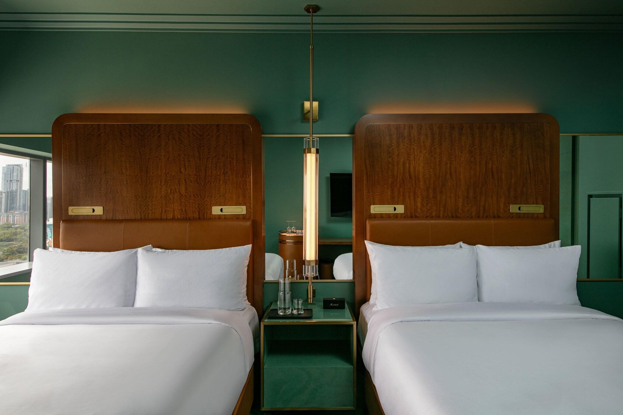 Double Two Queen Beds