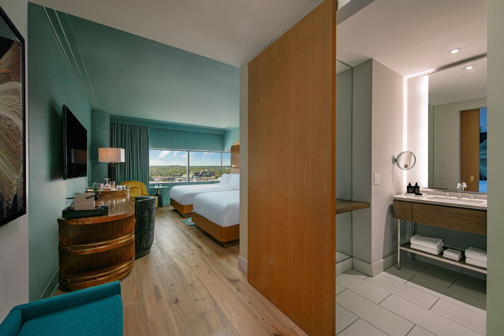 Double Two Queen Beds