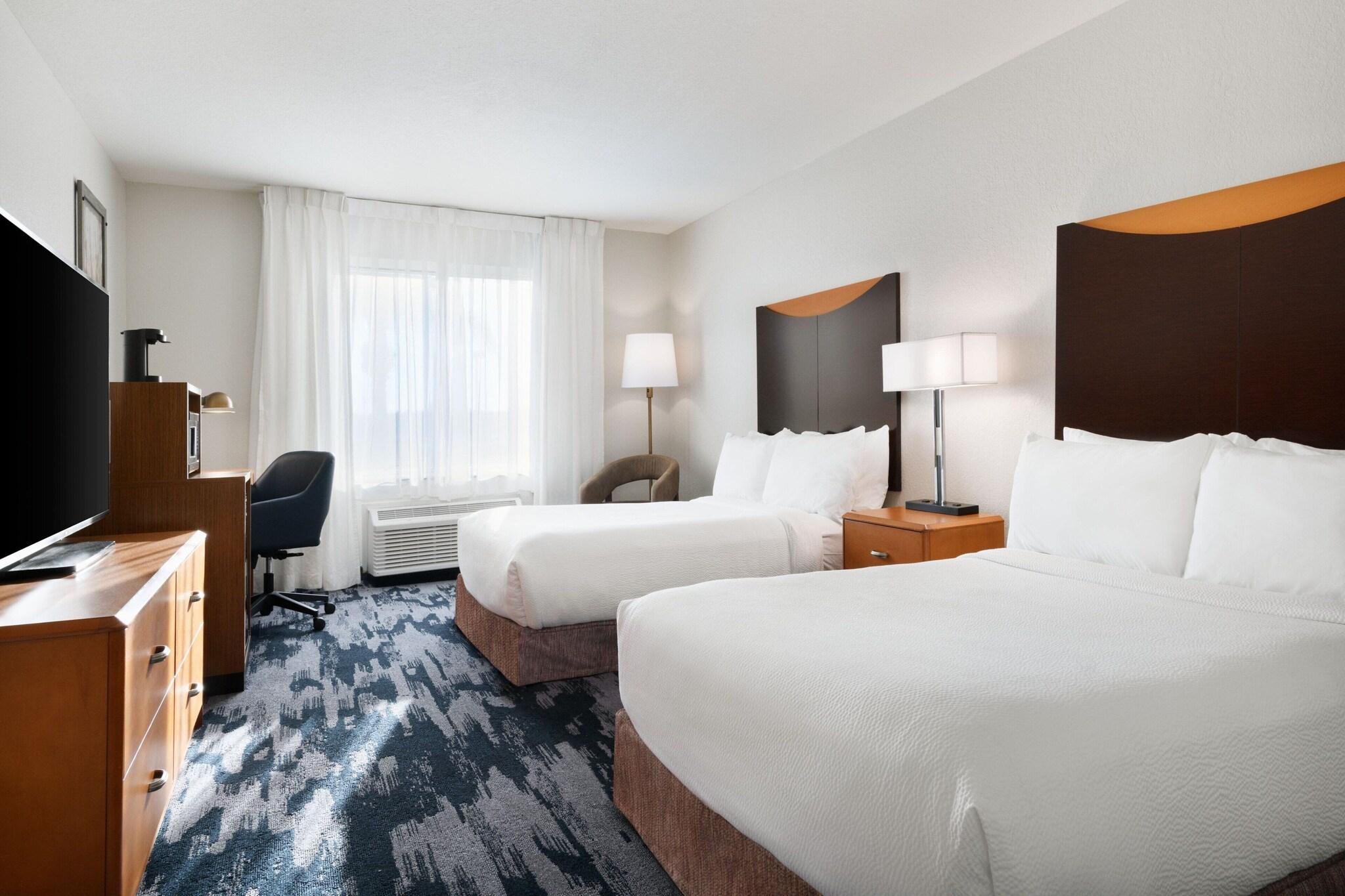 Quadruple Two Double Beds